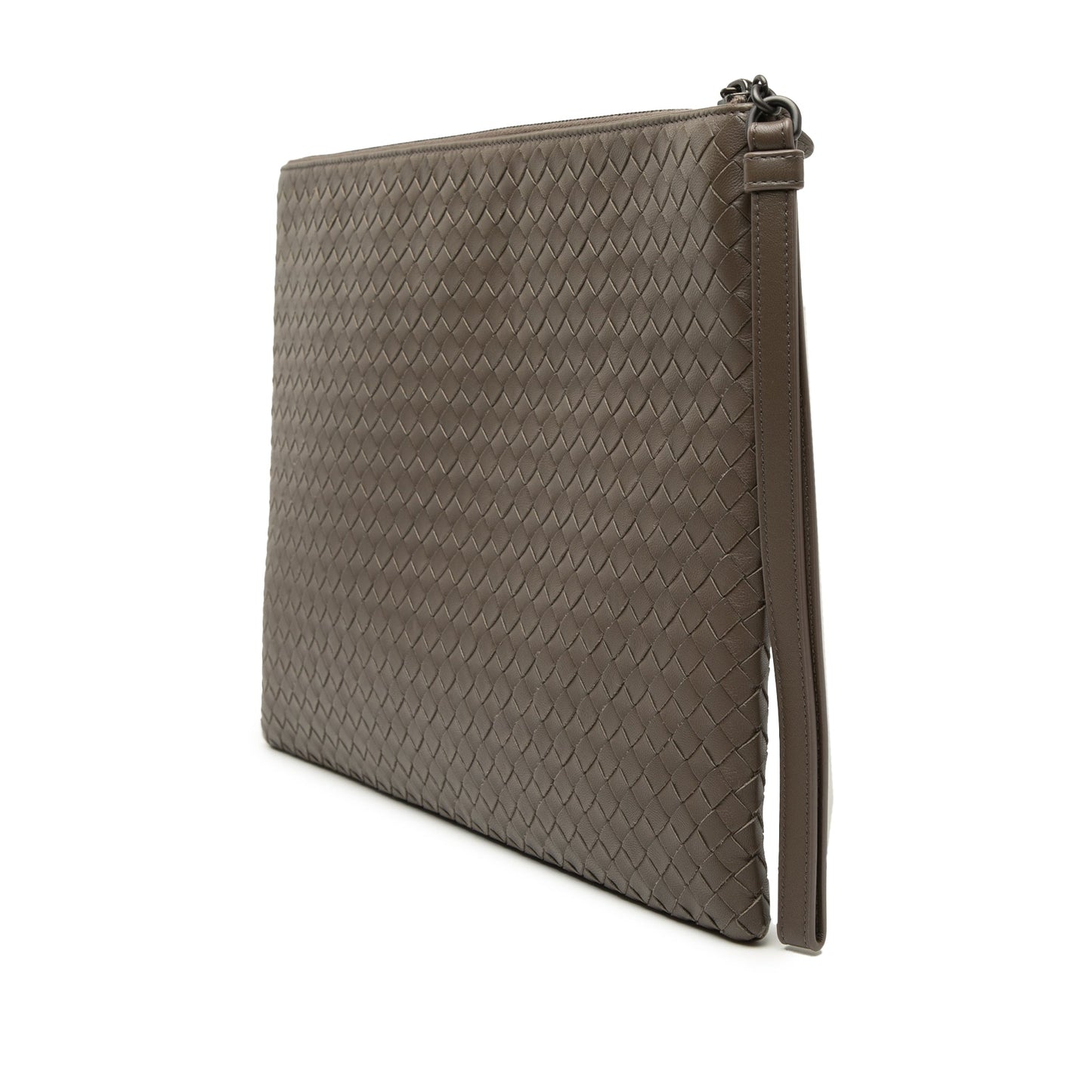 Bottega Veneta Nappa Intrecciato Wristlet Clutch