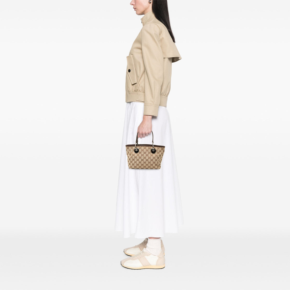 Gucci GG Canvas Eclipse Handbag