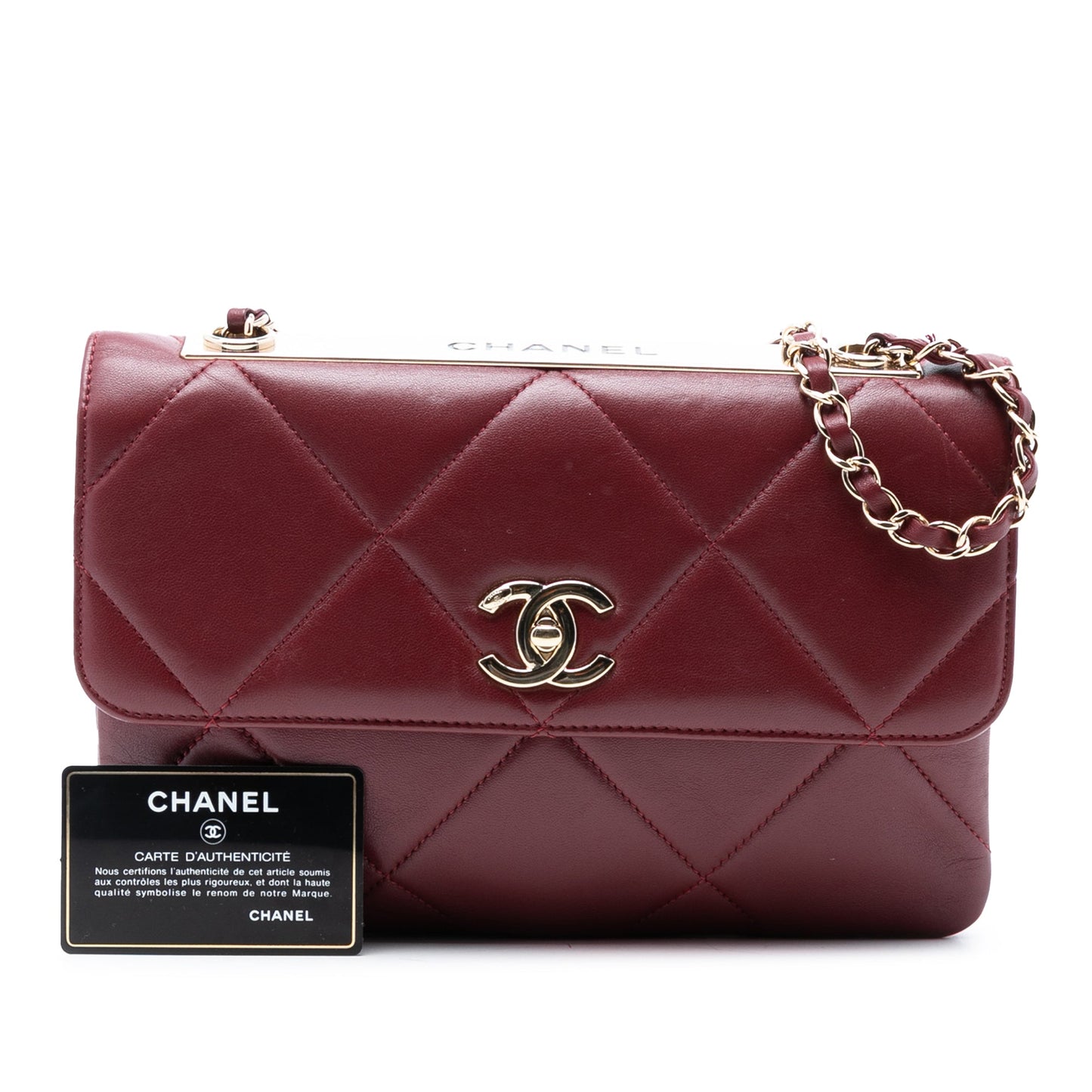 Chanel Quilted Lambskin Trendy CC Flap