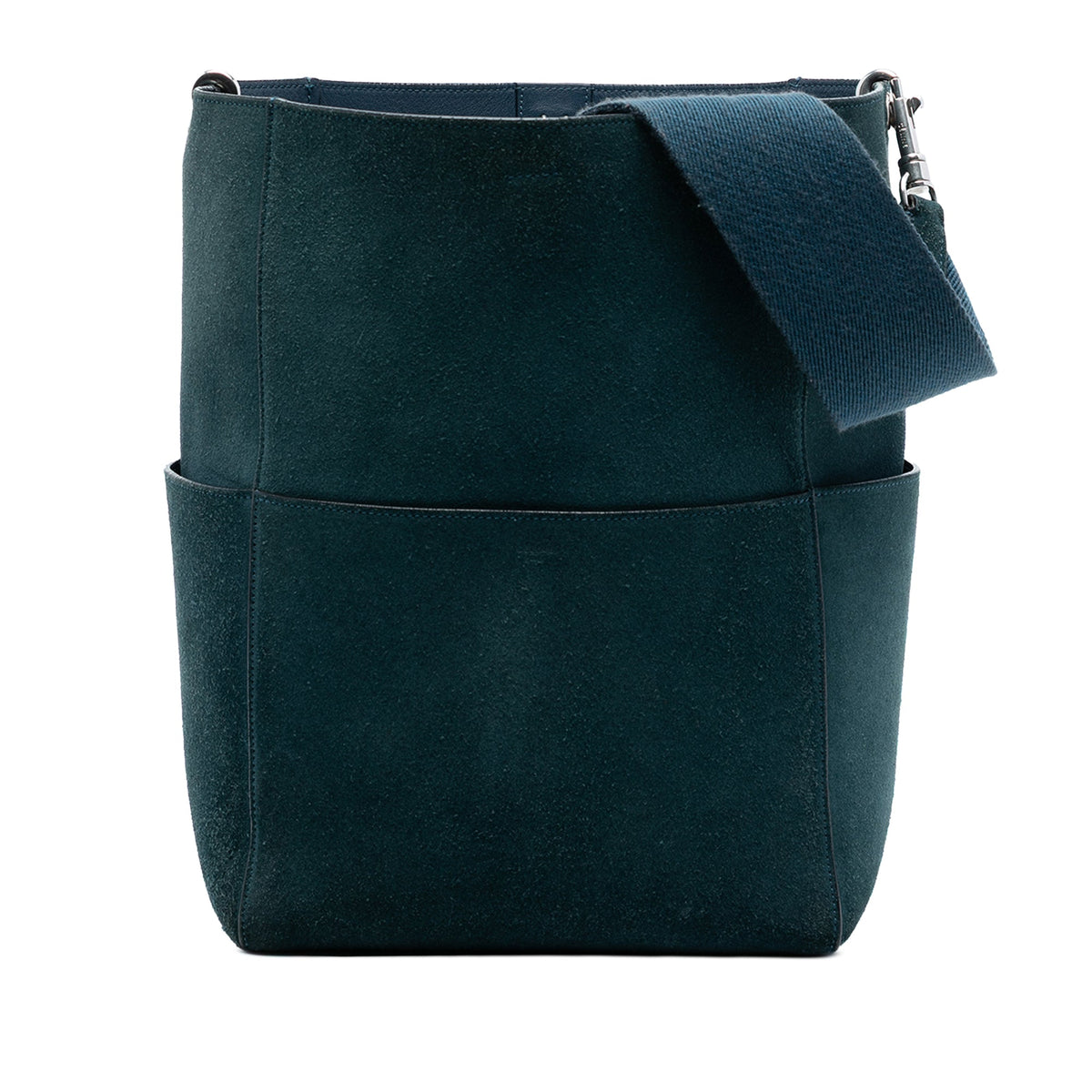 Celine Medium Suede Seau Sangle Bucket Bag