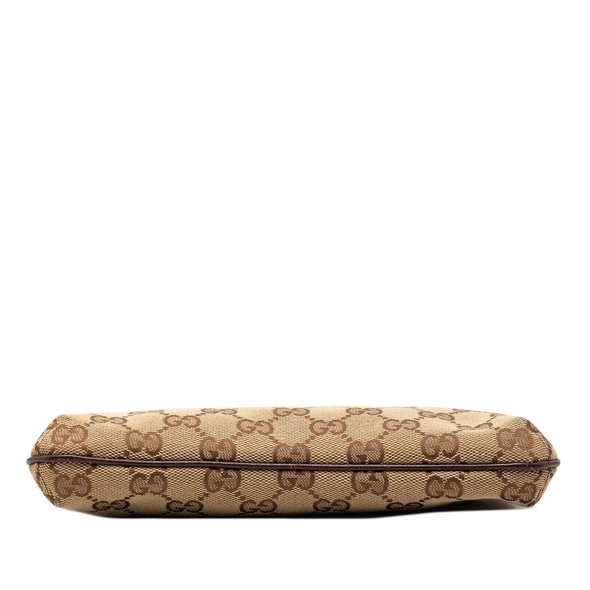 Gucci GG Canvas Bumble Bee Charm Pochette
