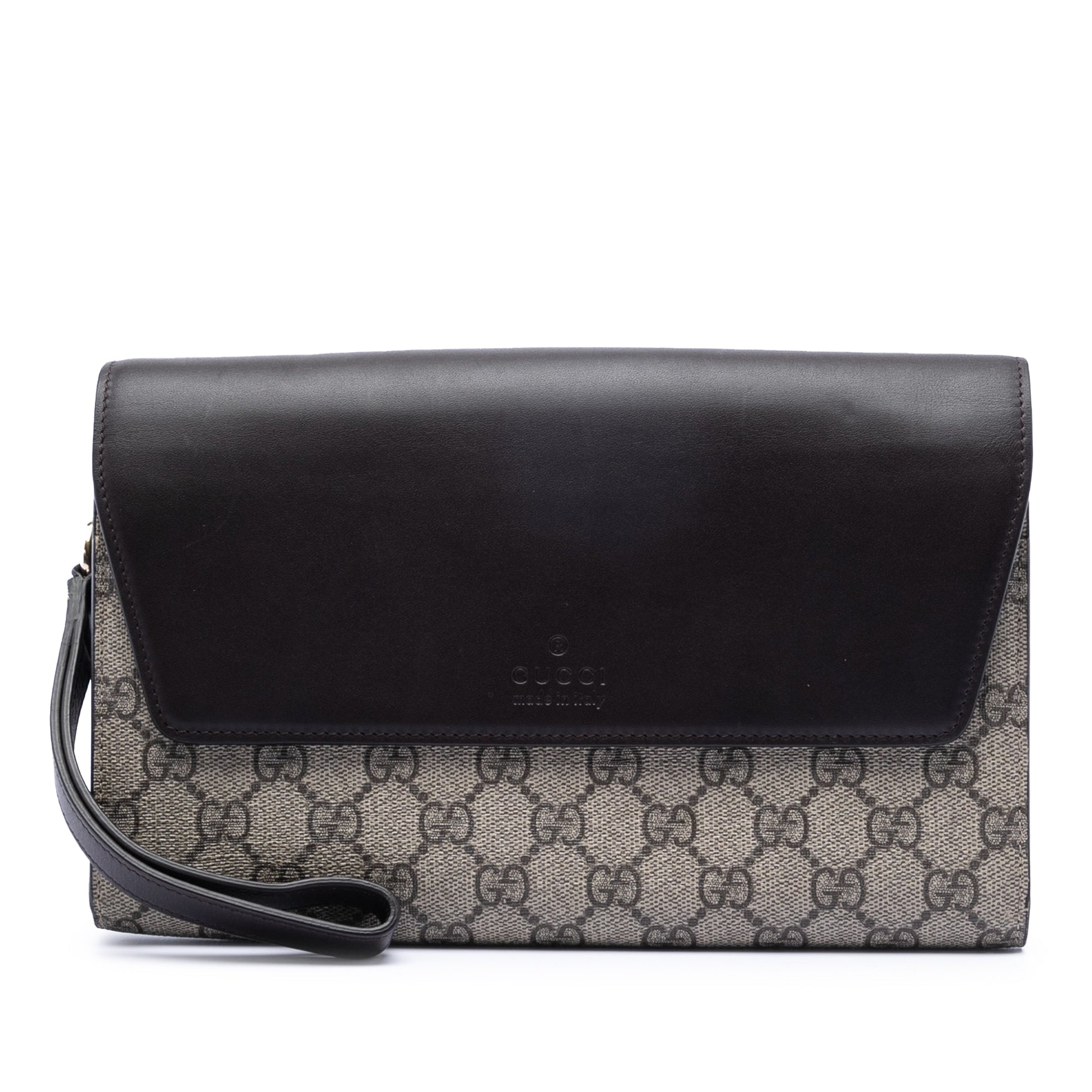 Gucci GG Supreme Clutch