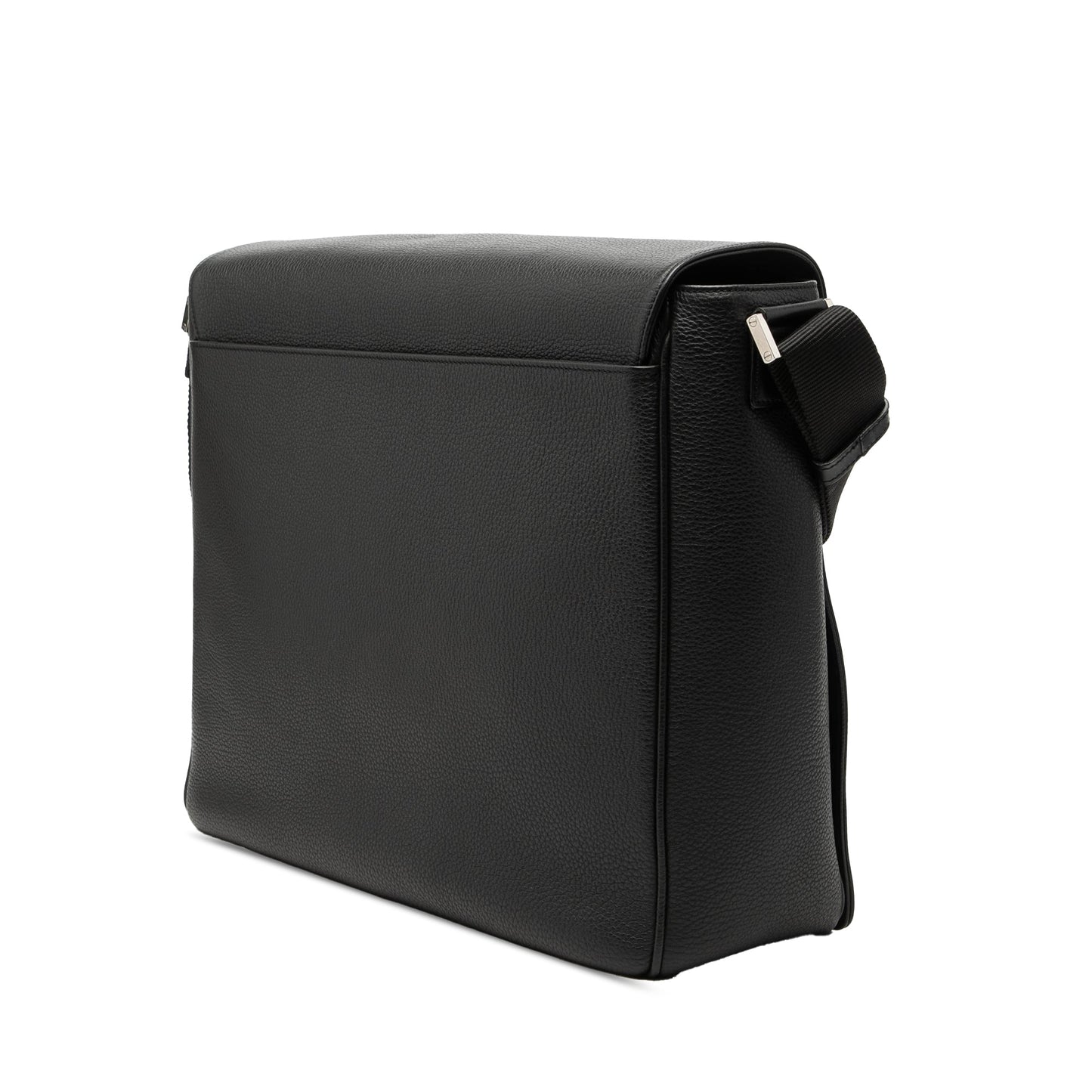 Cartier Grained Leather Pasha De Cartier Messenger Bag
