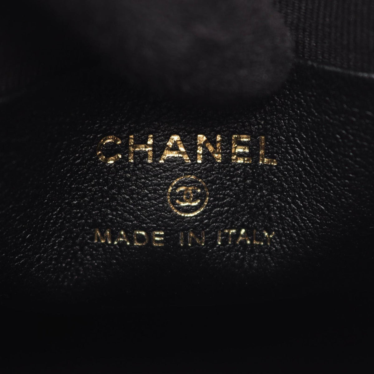 Chanel Small CC Quilted Lambskin Drawstring Bucket Bag