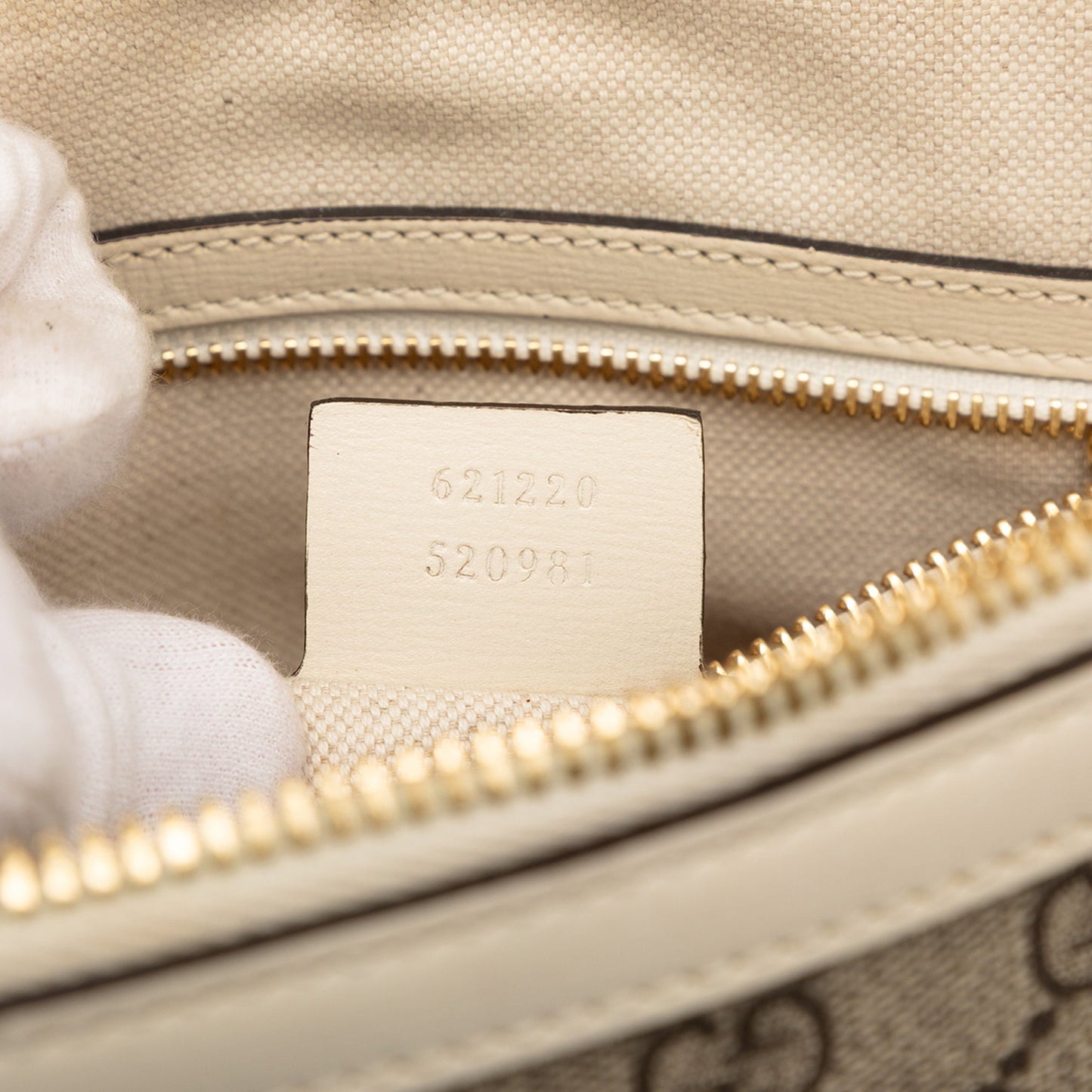 Gucci Small GG Supreme Horsebit 1955 Satchel