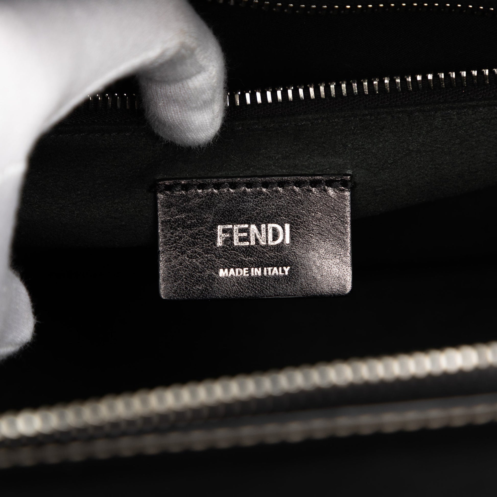 Fendi Zucca Coated Canvas Soft Trunk Satchel
