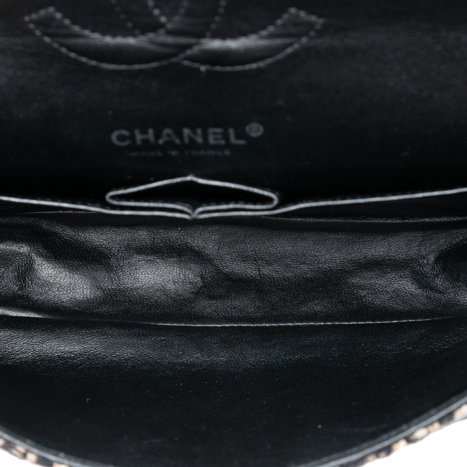 Chanel Medium Classic Tweed Double Flap