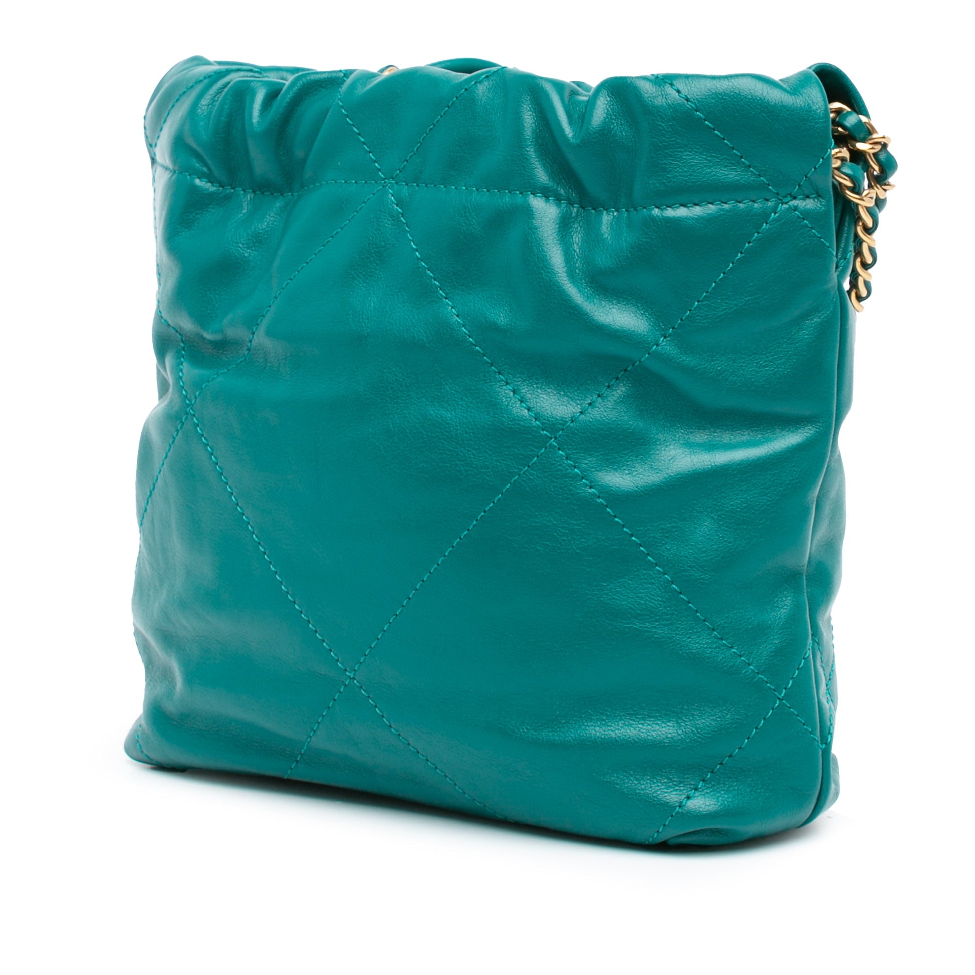 Chanel Mini Shiny Calfskin 22 Handbag