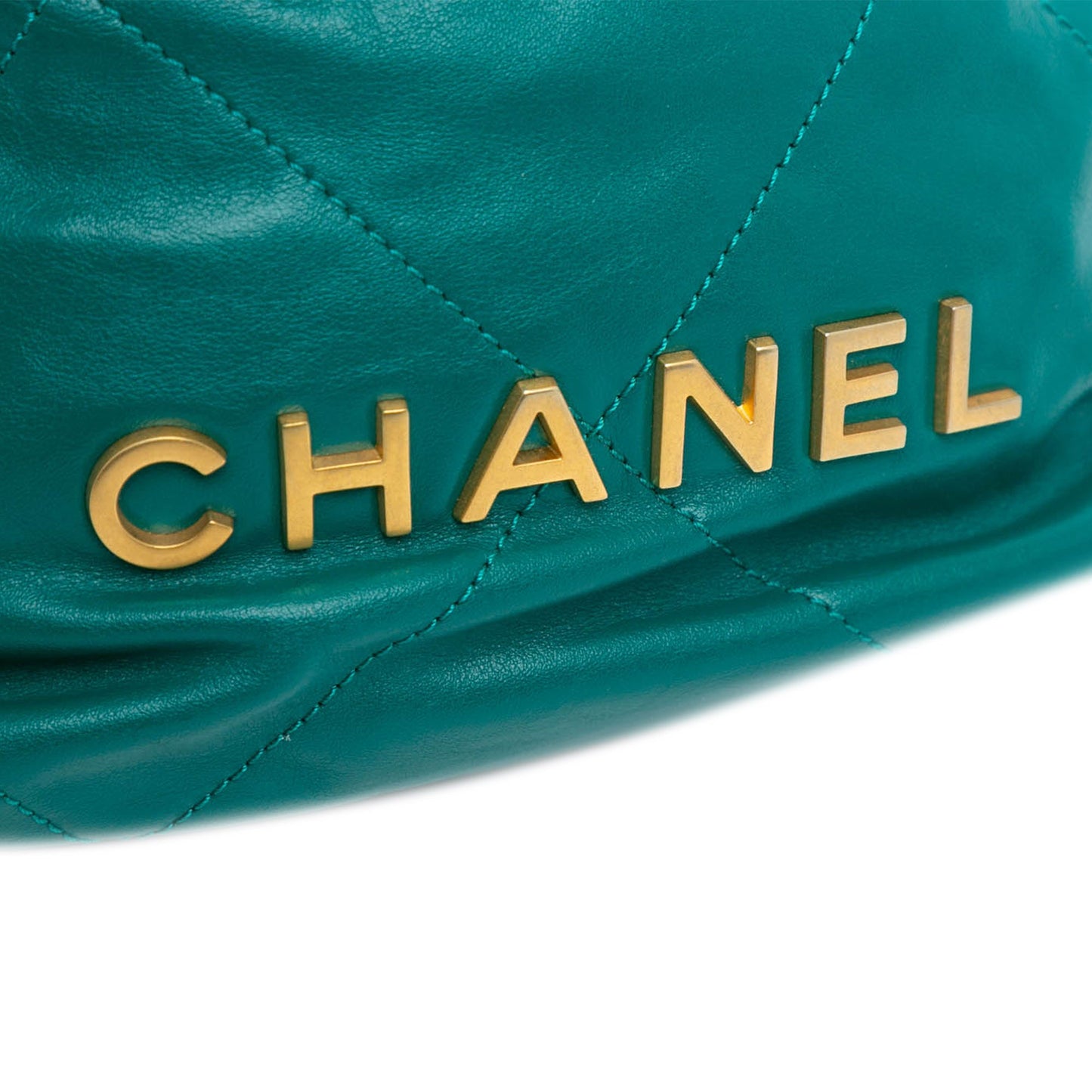 Chanel Mini Shiny Calfskin 22 Handbag