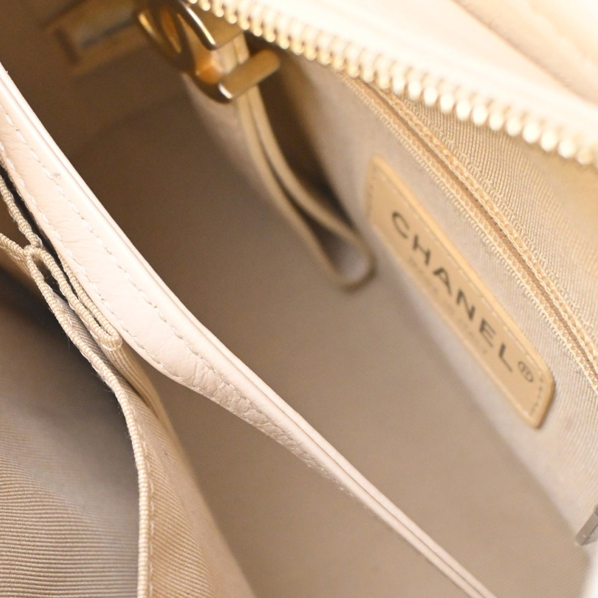 Chanel Small Chevron Aged Calfskin Gabrielle Hobo
