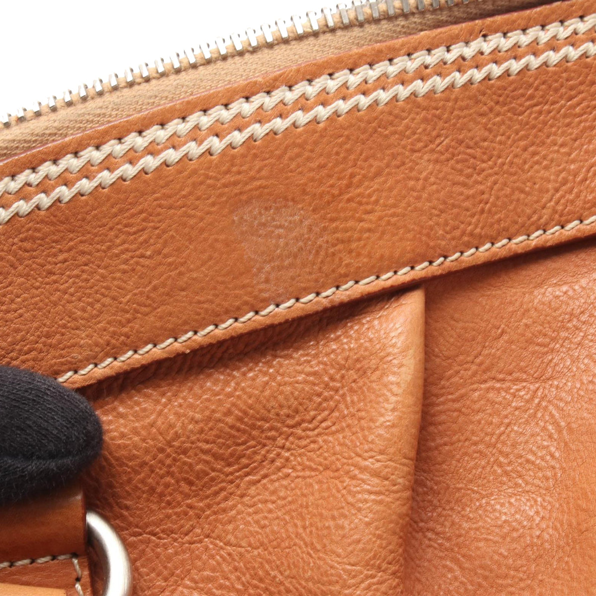 Dior Leather Handbag — Brown