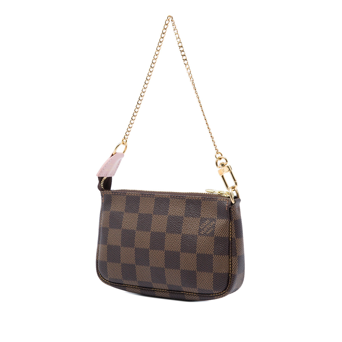 Louis Vuitton Damier Ebene Vivienne Holiday Mini Pochette Accessoires — Brown