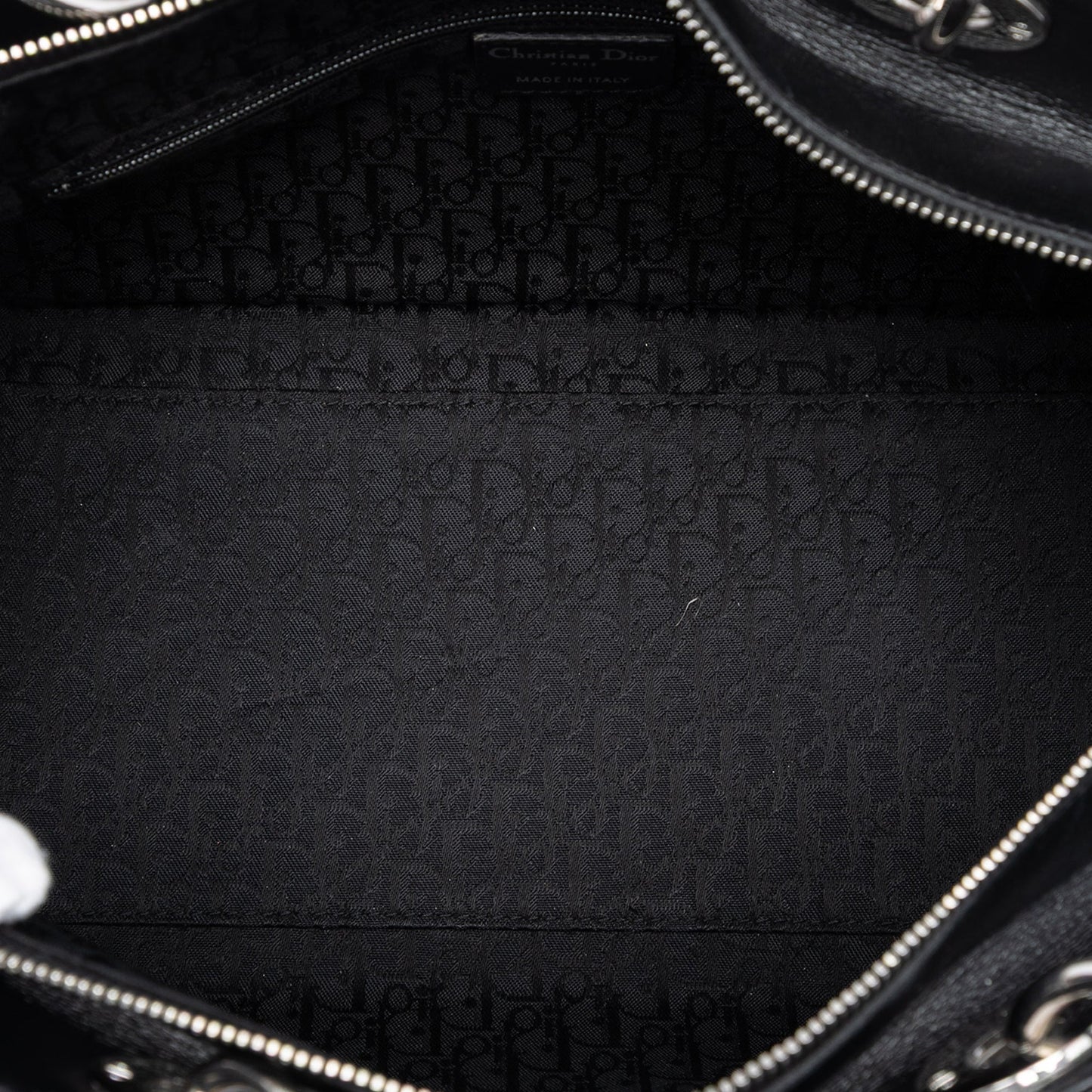 Dior Stitched Lambskin Cannage Handbag