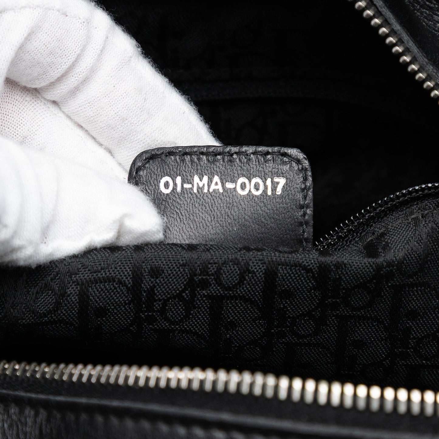 Dior Stitched Lambskin Cannage Handbag