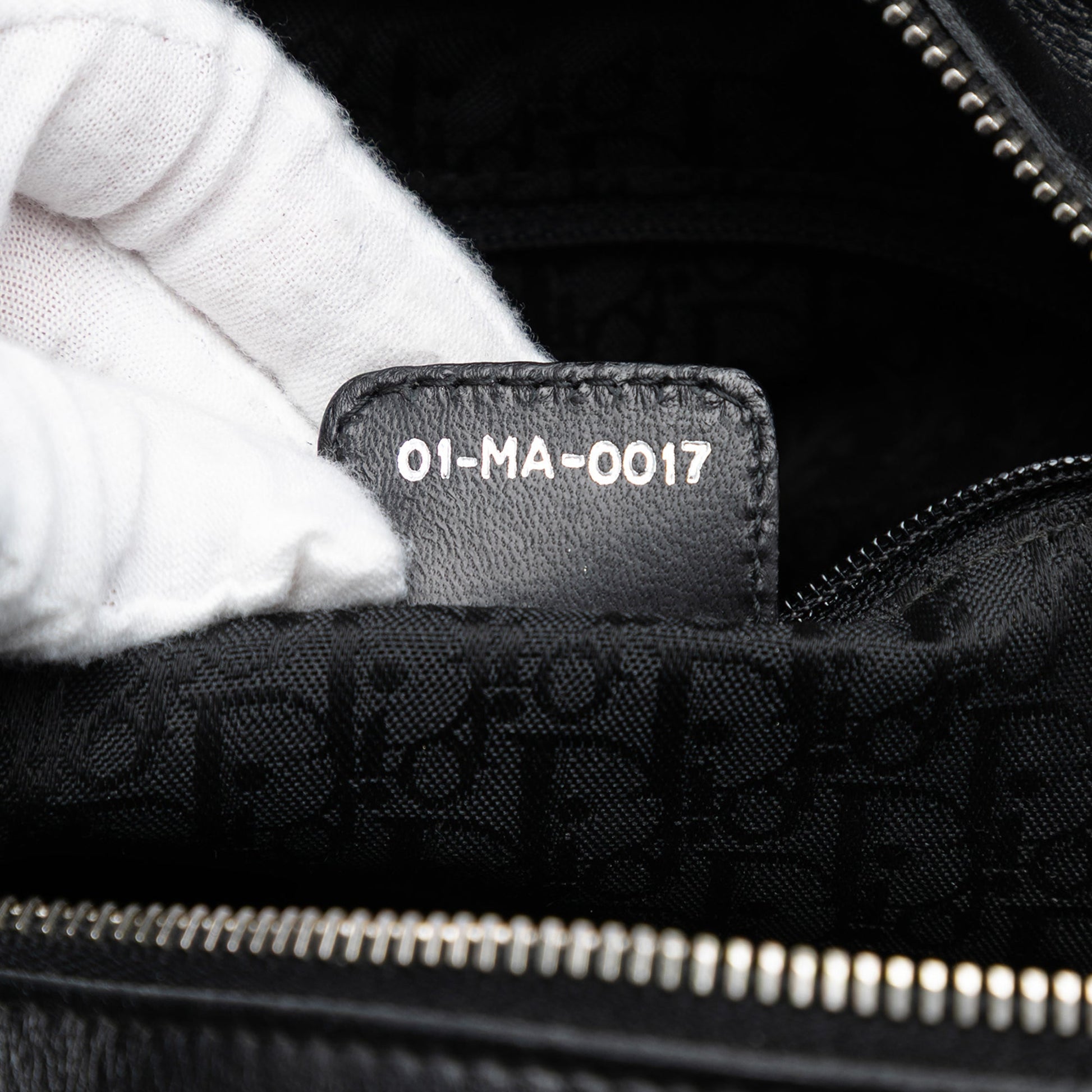 Dior Stitched Lambskin Cannage Handbag