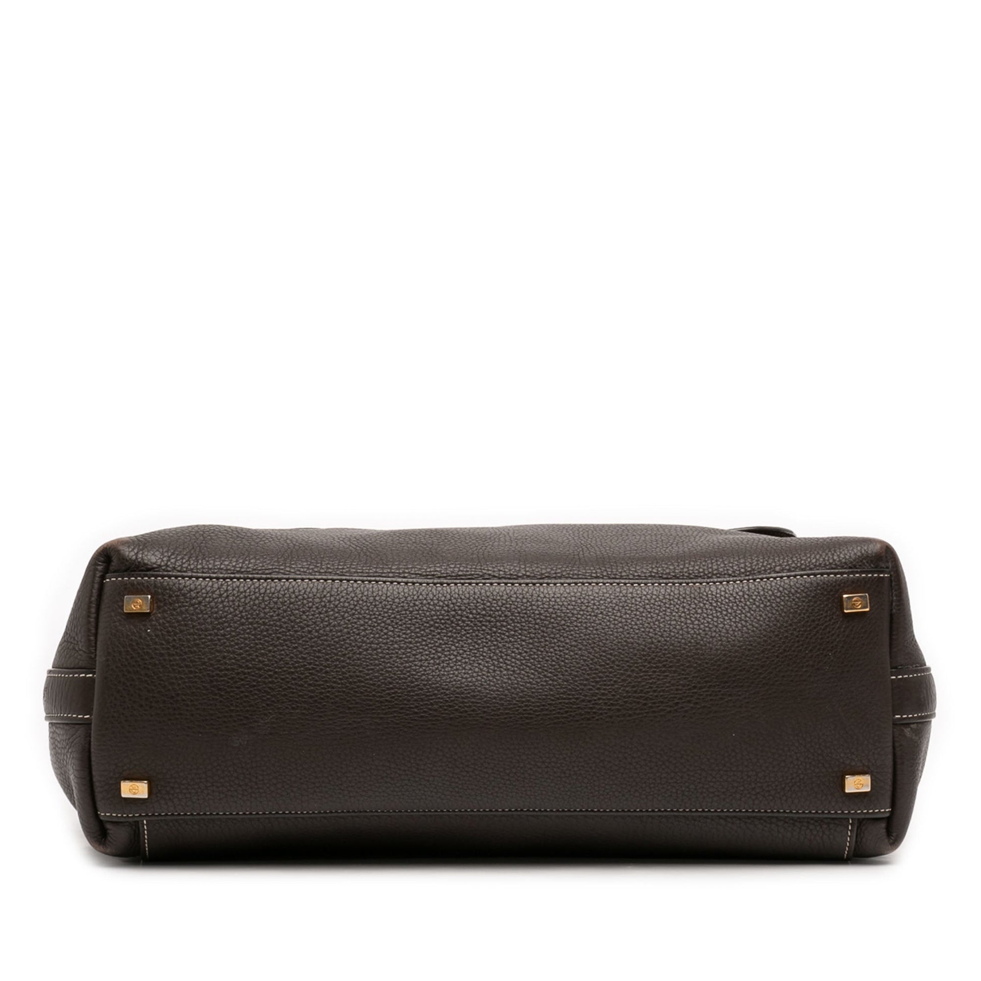 The Row Leather Shoulder Bag