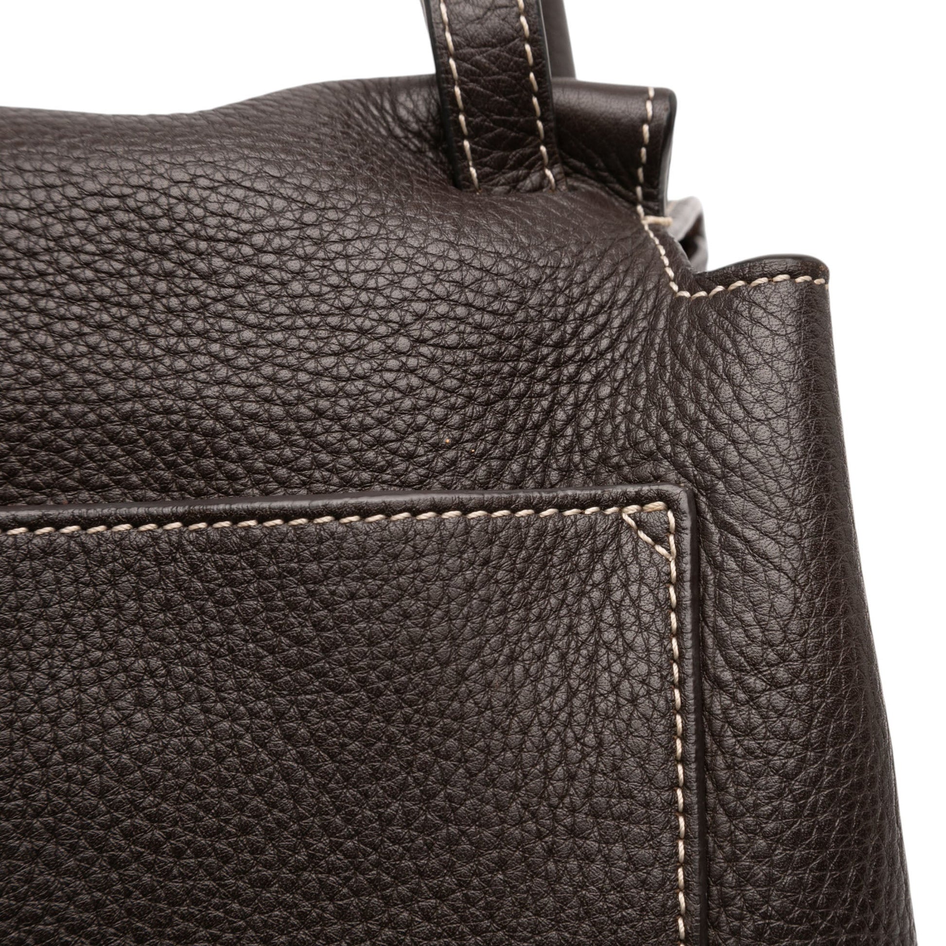The Row Leather Shoulder Bag