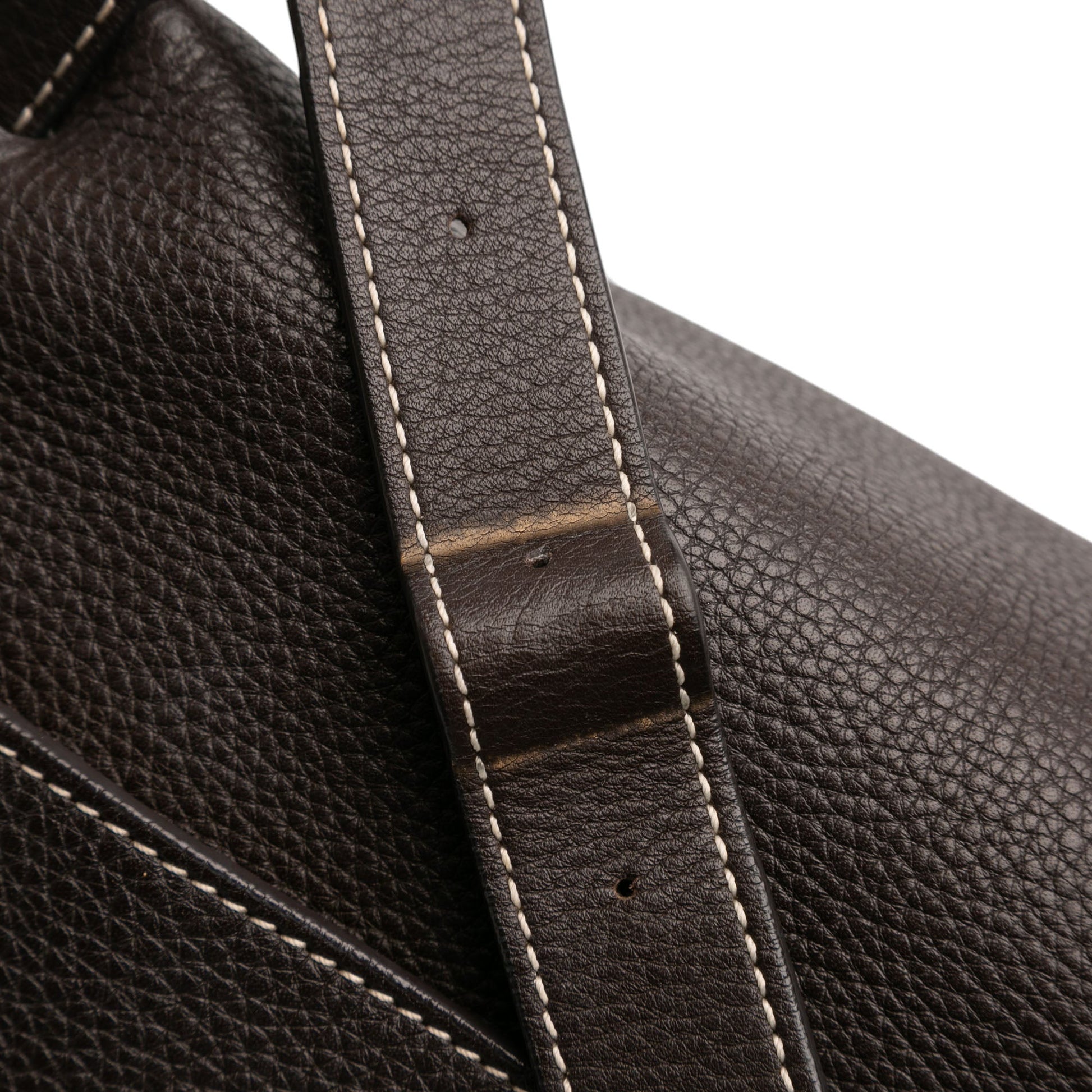 The Row Leather Shoulder Bag