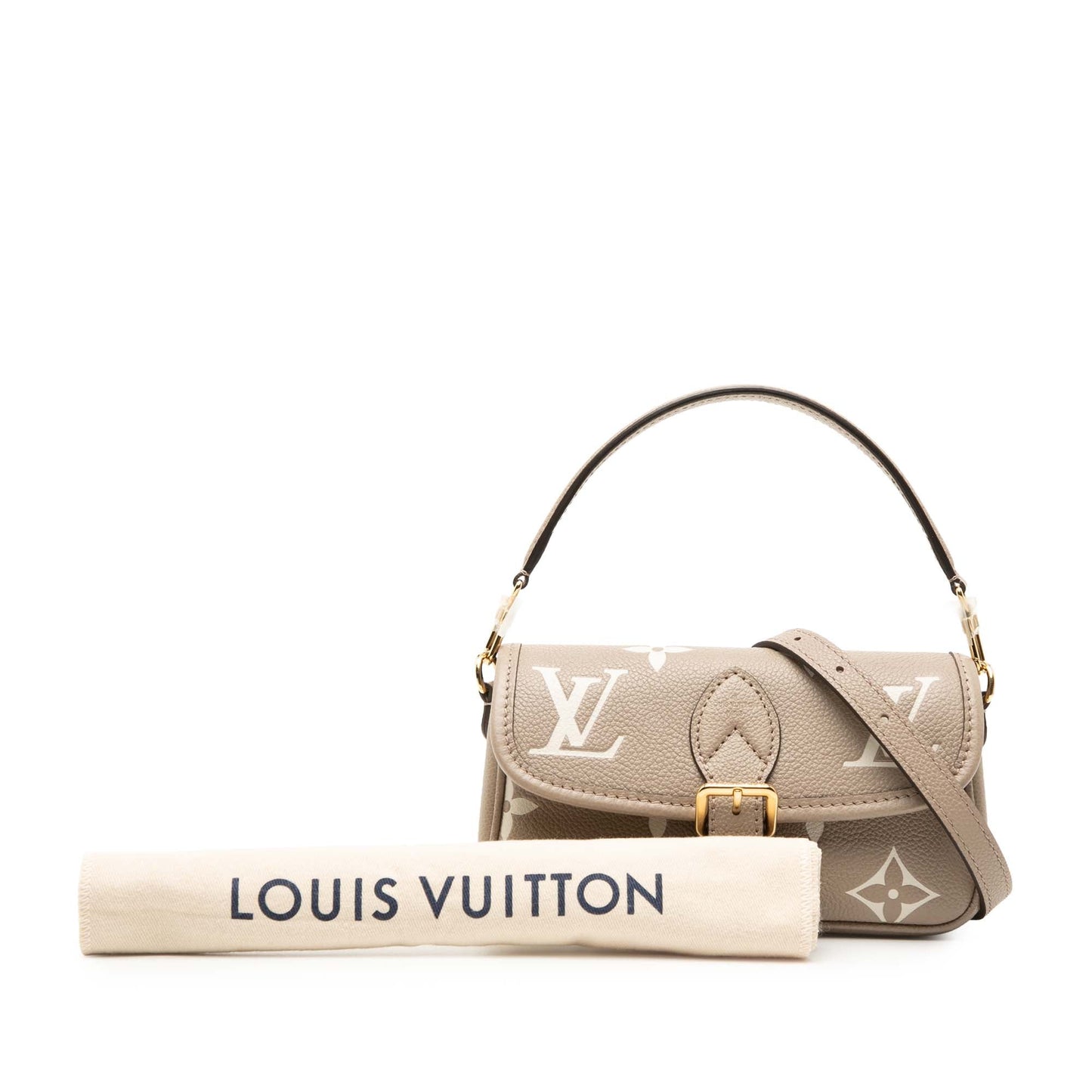 Louis Vuitton Nano Bicolor Monogram Empreinte Giant Diane