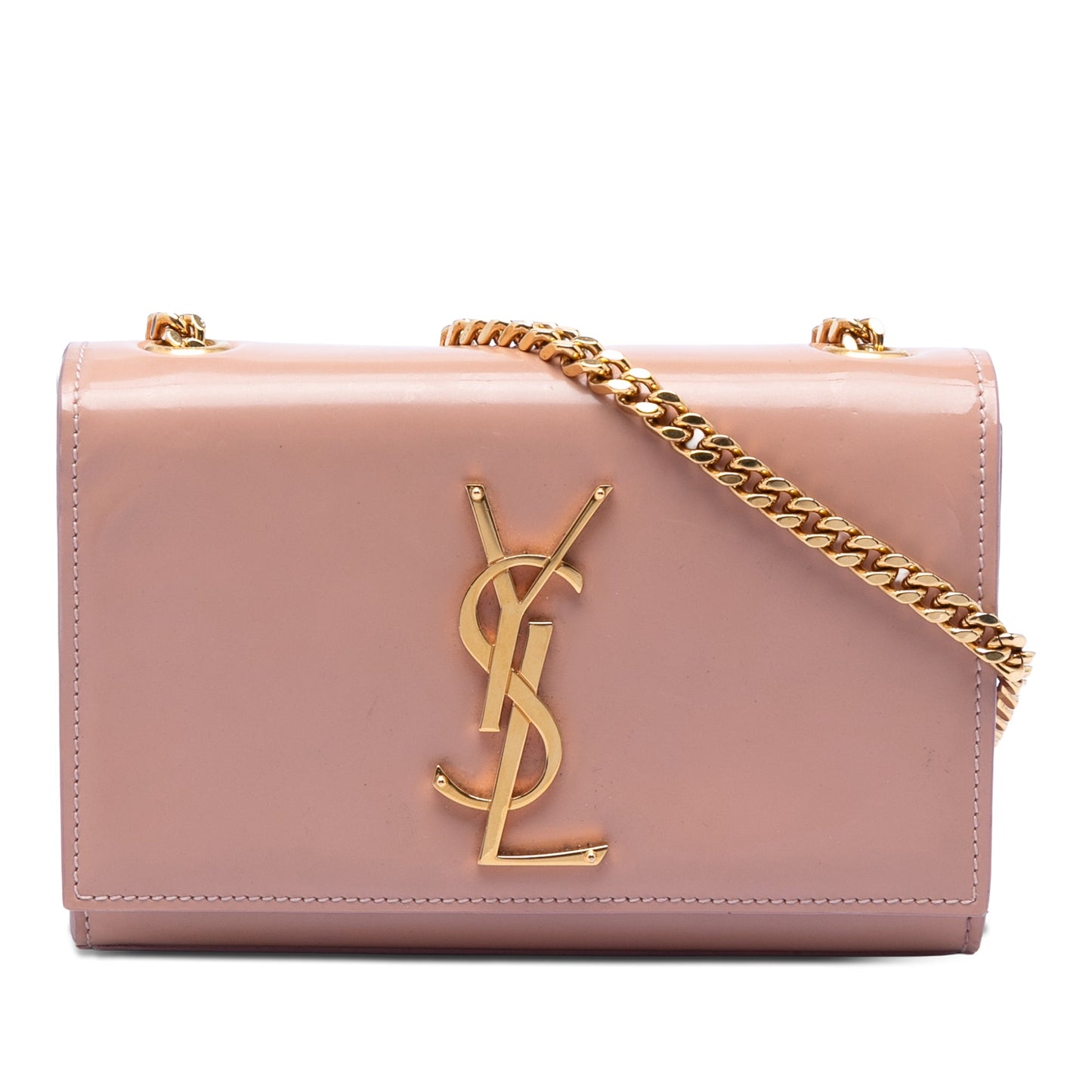 Saint Laurent Small Smooth Calfskin Monogram Kate Crossbody