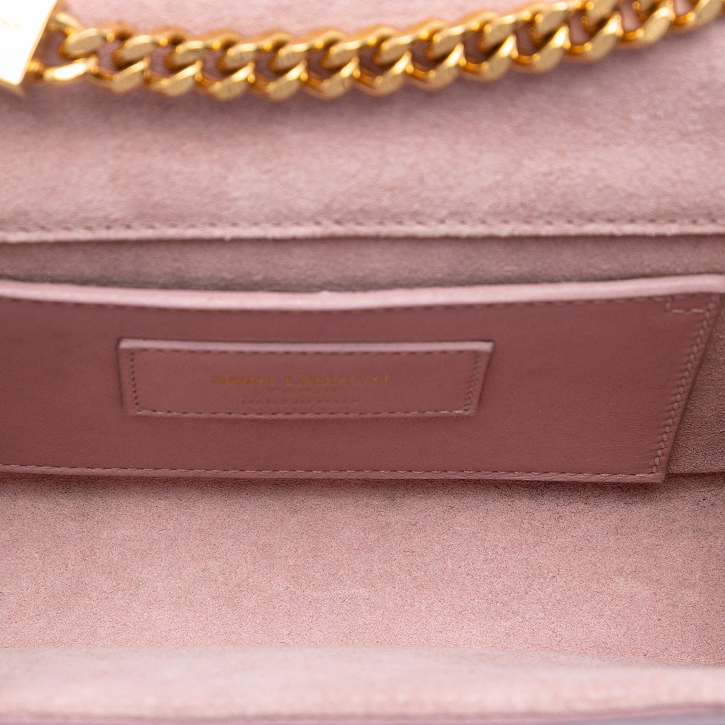 Saint Laurent Small Smooth Calfskin Monogram Kate Crossbody