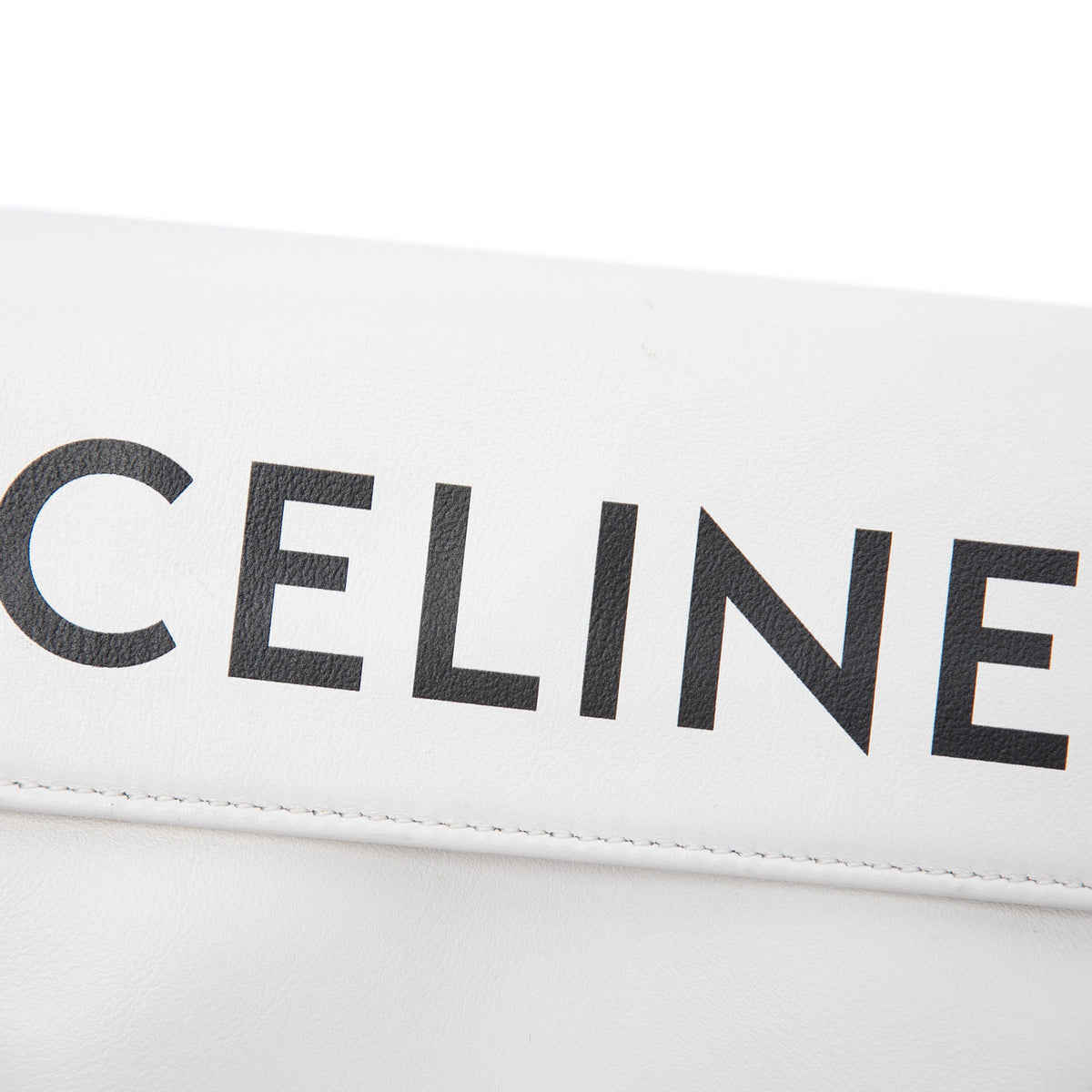 Celine Smooth Calfskin Logo Triangle Crossbody