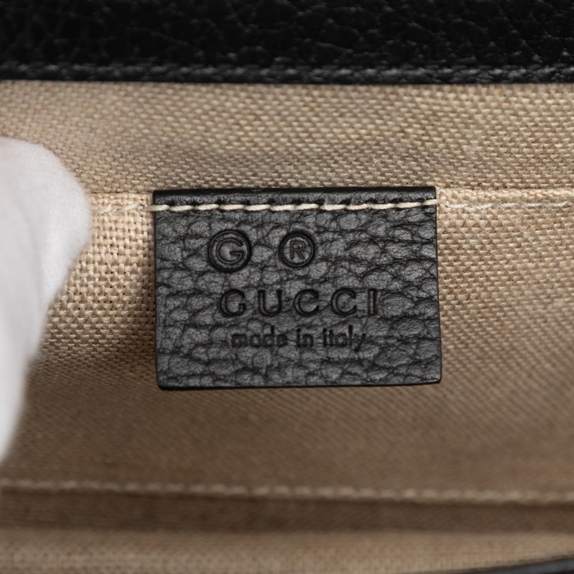 Small Dollar Calfskin Interlocking G Crossbody