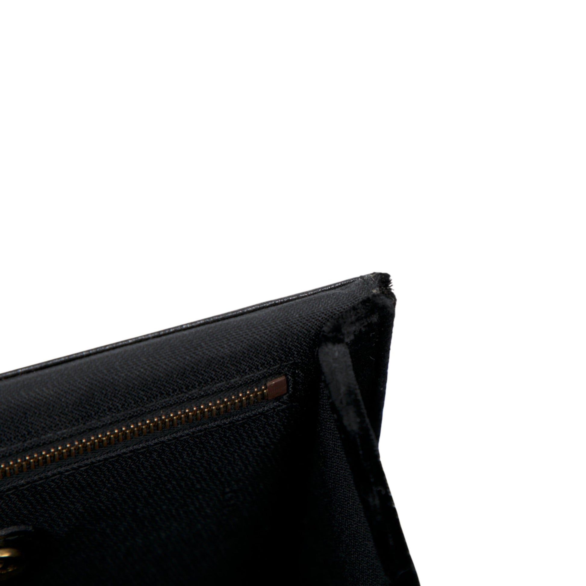 Fendi Velvet Push Lock Box Satchel
