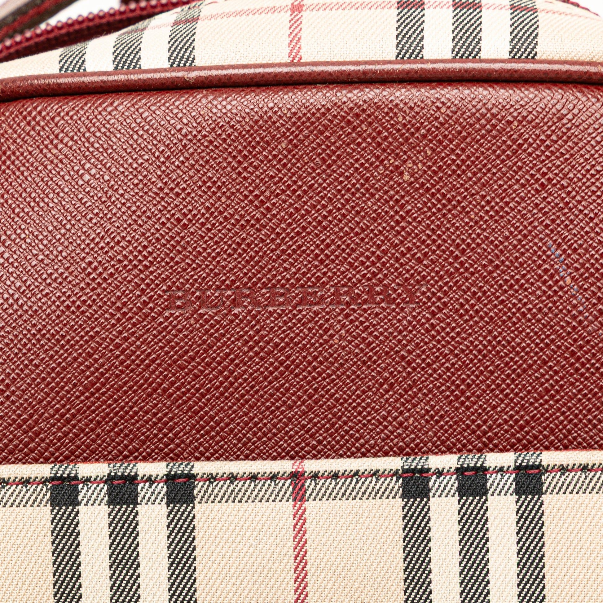 Burberry House Check Canvas Crossbody