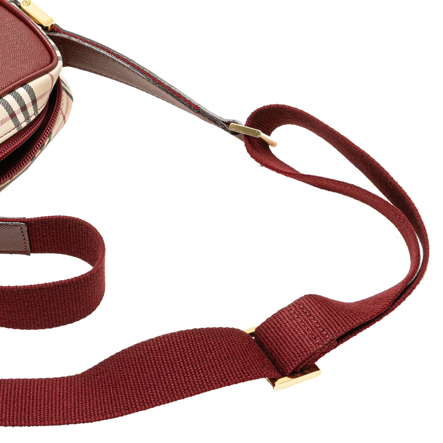 Burberry House Check Canvas Crossbody