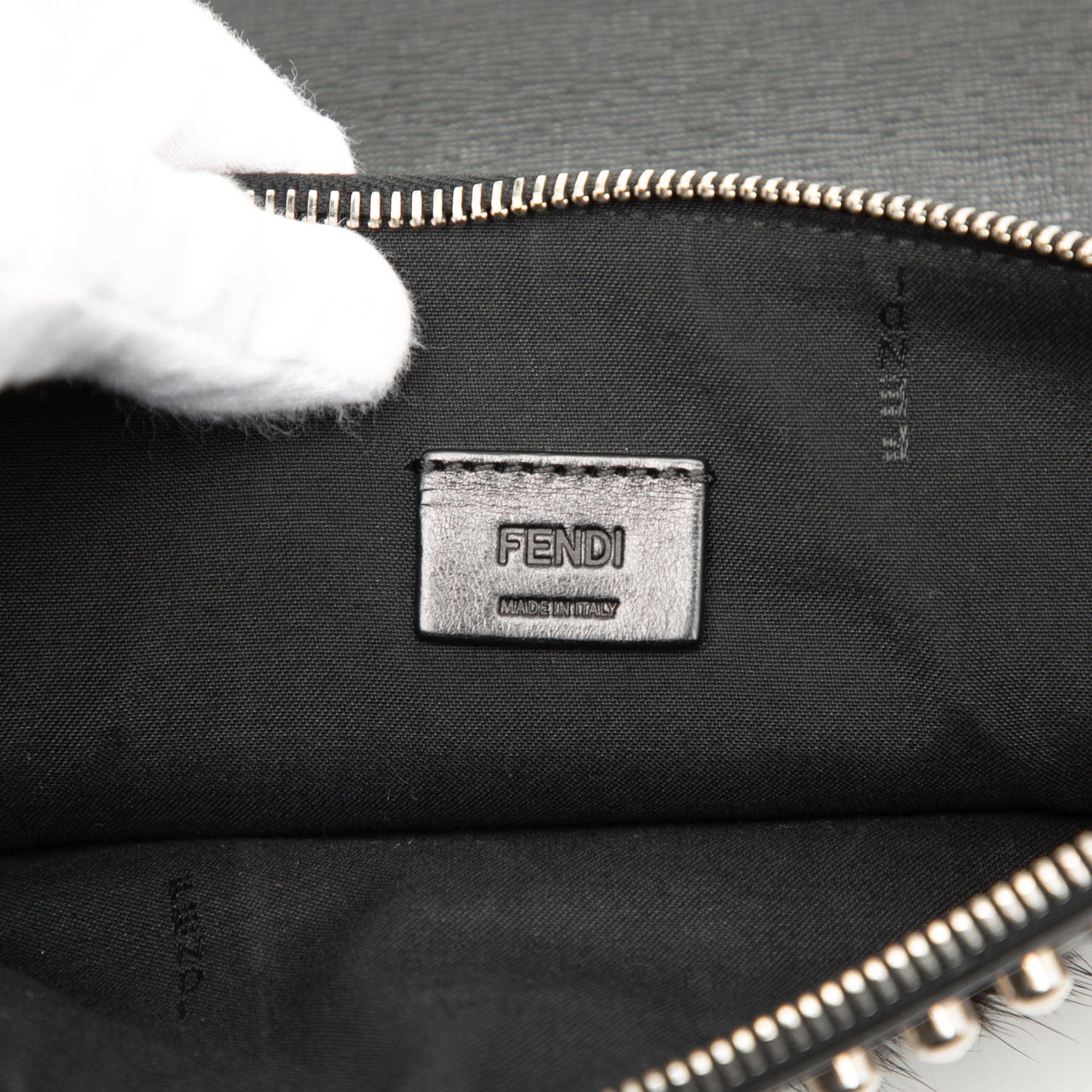 Fendi Calfskin Karlito Clutch