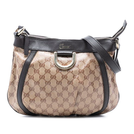 Gucci GG Crystal Abbey D Ring Crossbody