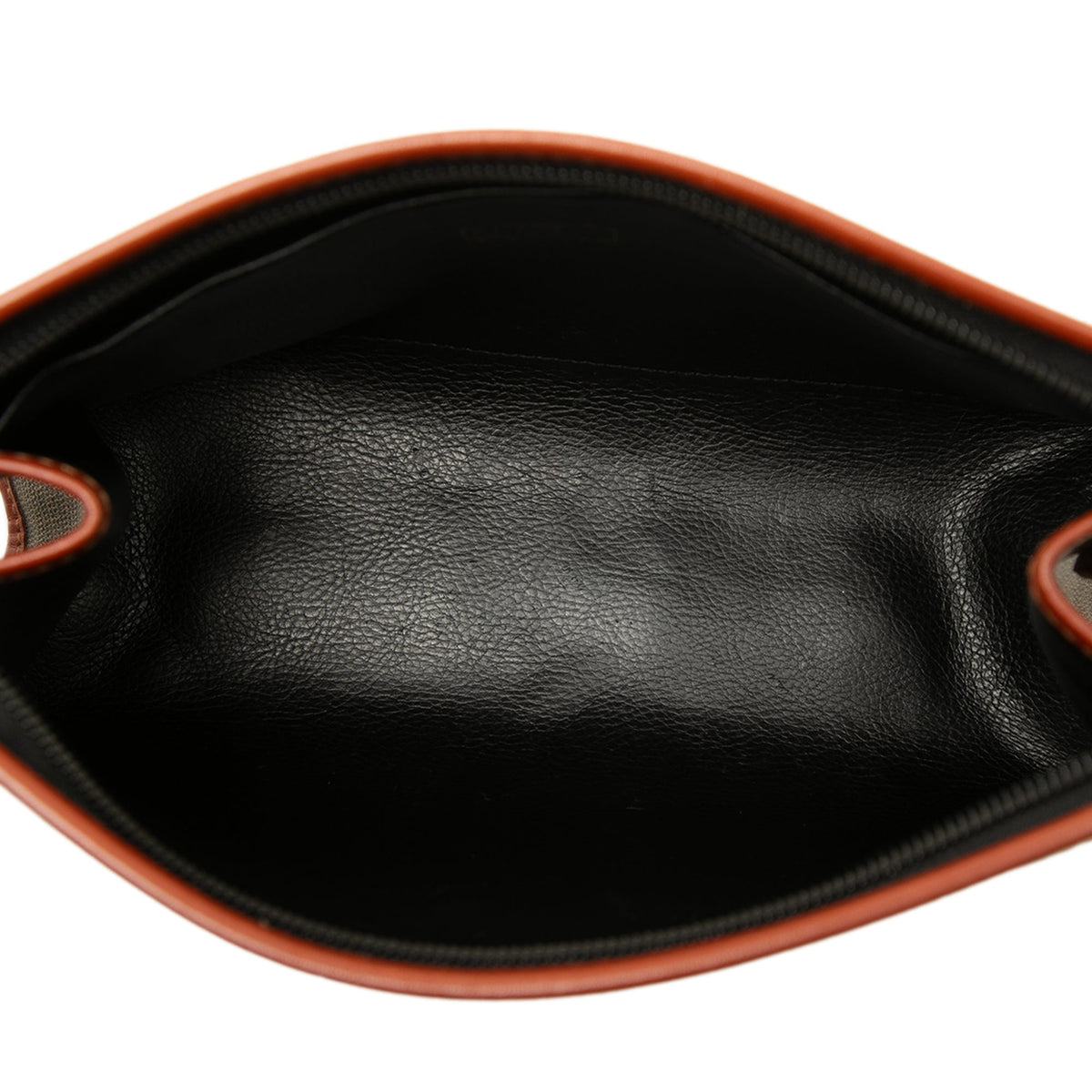Fendi Pequin Coated Canvas Cosmetic Clutch