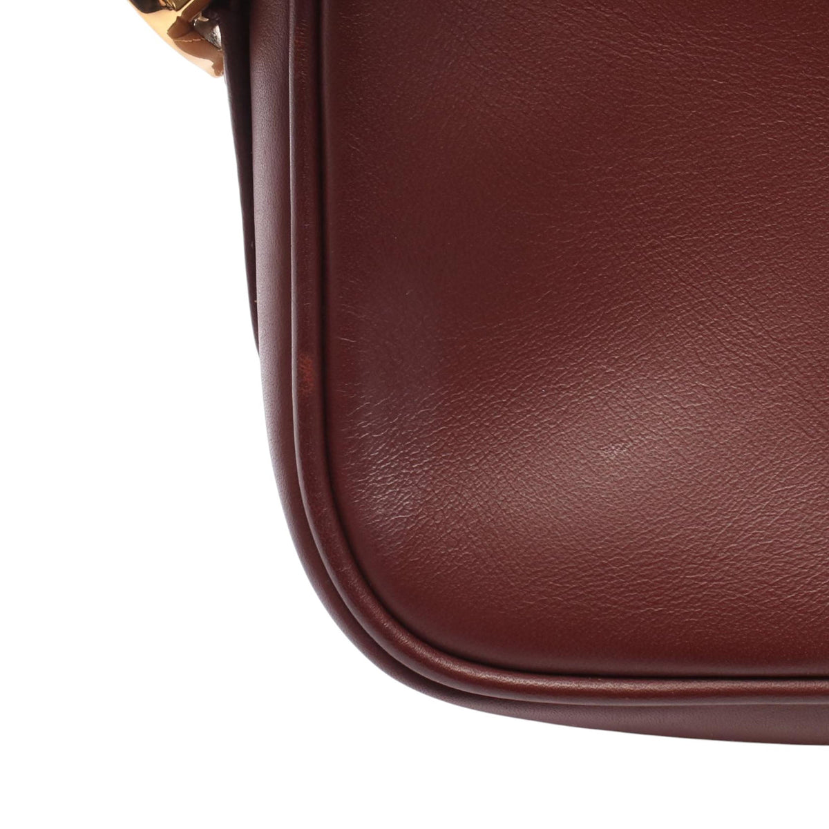 Cartier Leather Must De Cartier Crossbody — Red