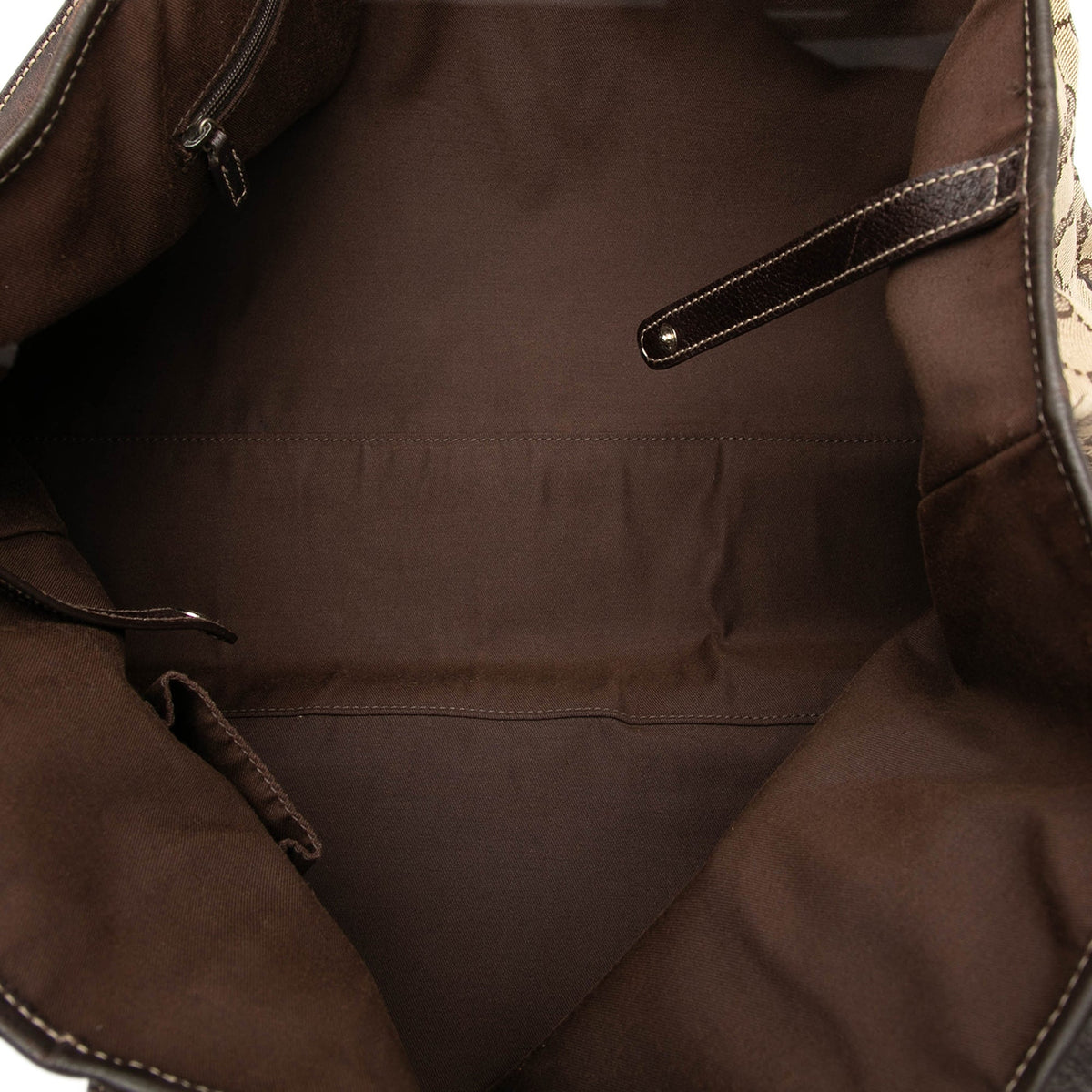 Gucci GG Canvas Princy Tote — Beige