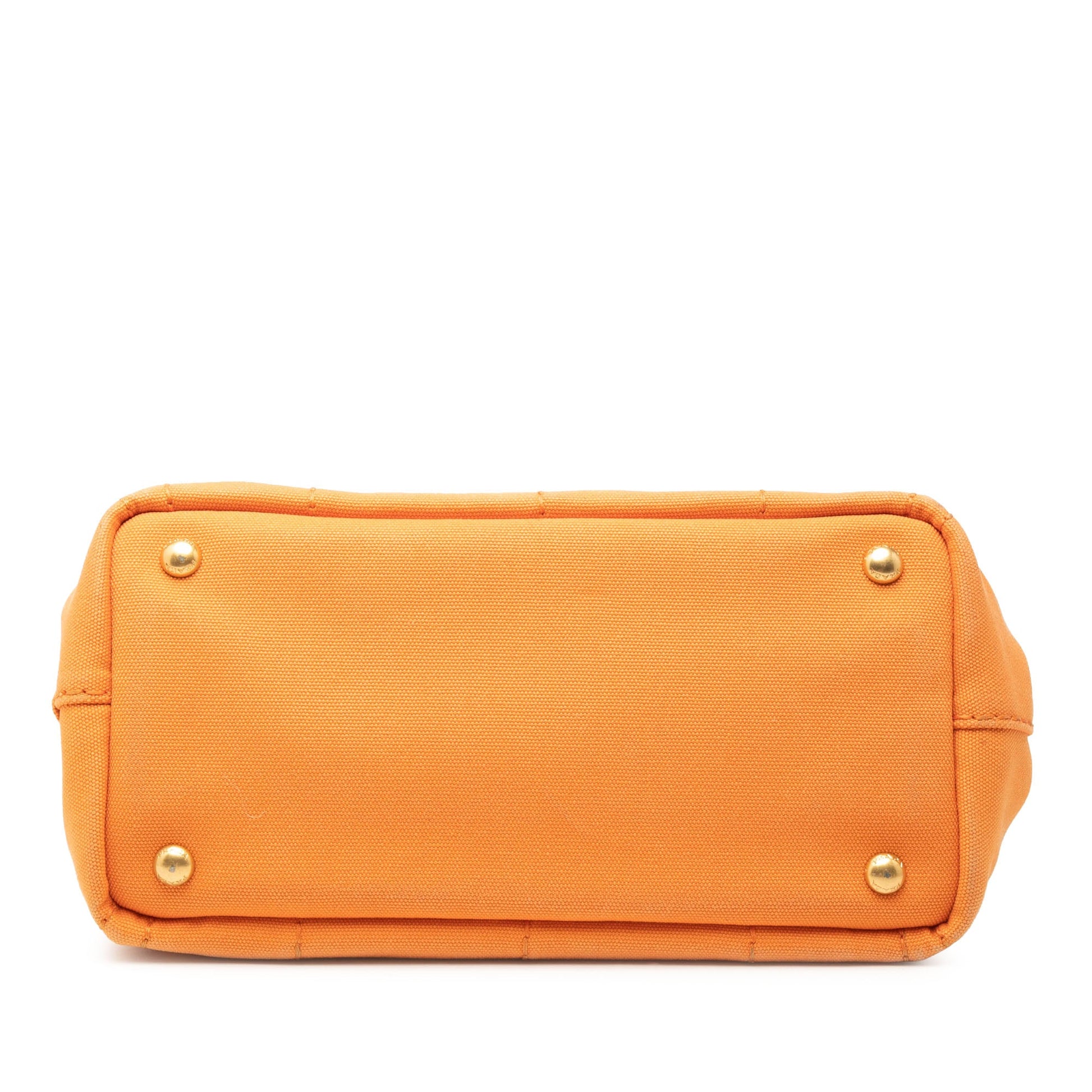 Prada Small Canvas Canapa Logo Satchel