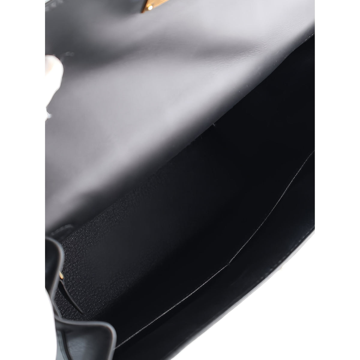 Hermès Sombrero Kelly II Sellier 28 — Black
