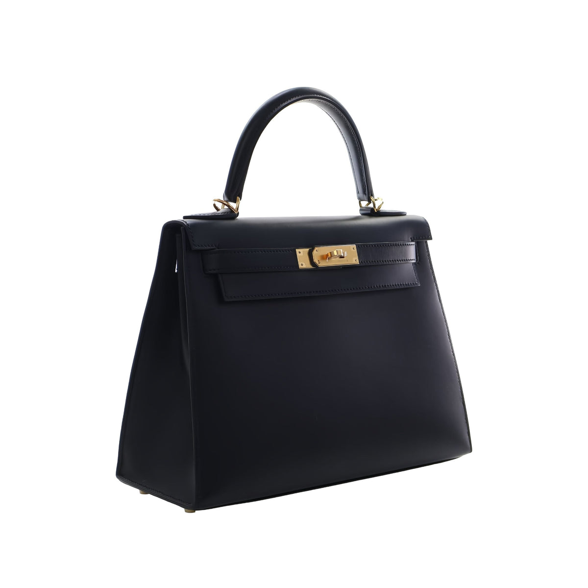 Hermès Sombrero Kelly II Sellier 28 — Black