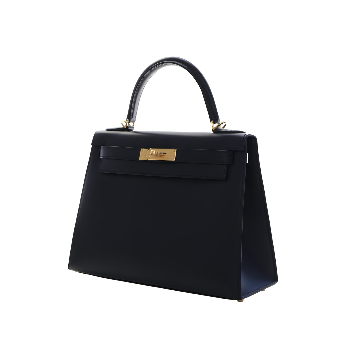 Hermès Sombrero Kelly II Sellier 28 — Black