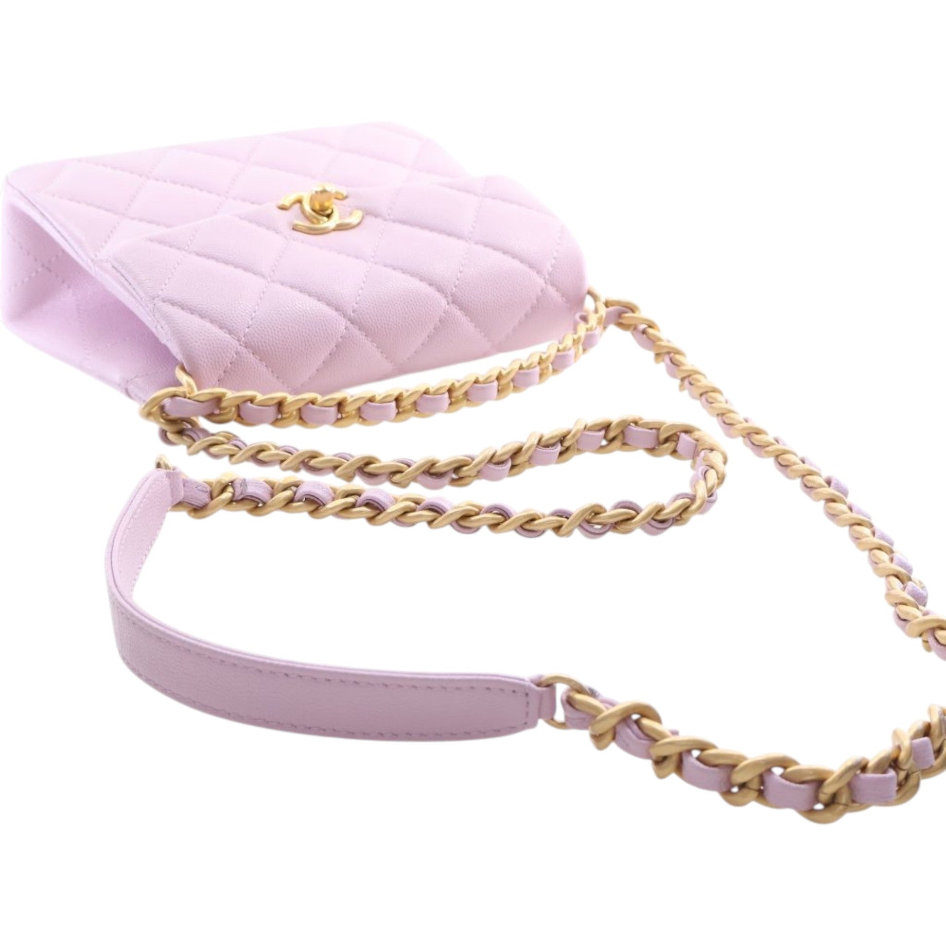 Chanel Mini Quilted Caviar 31 Rue Cambon Top Handle Bag