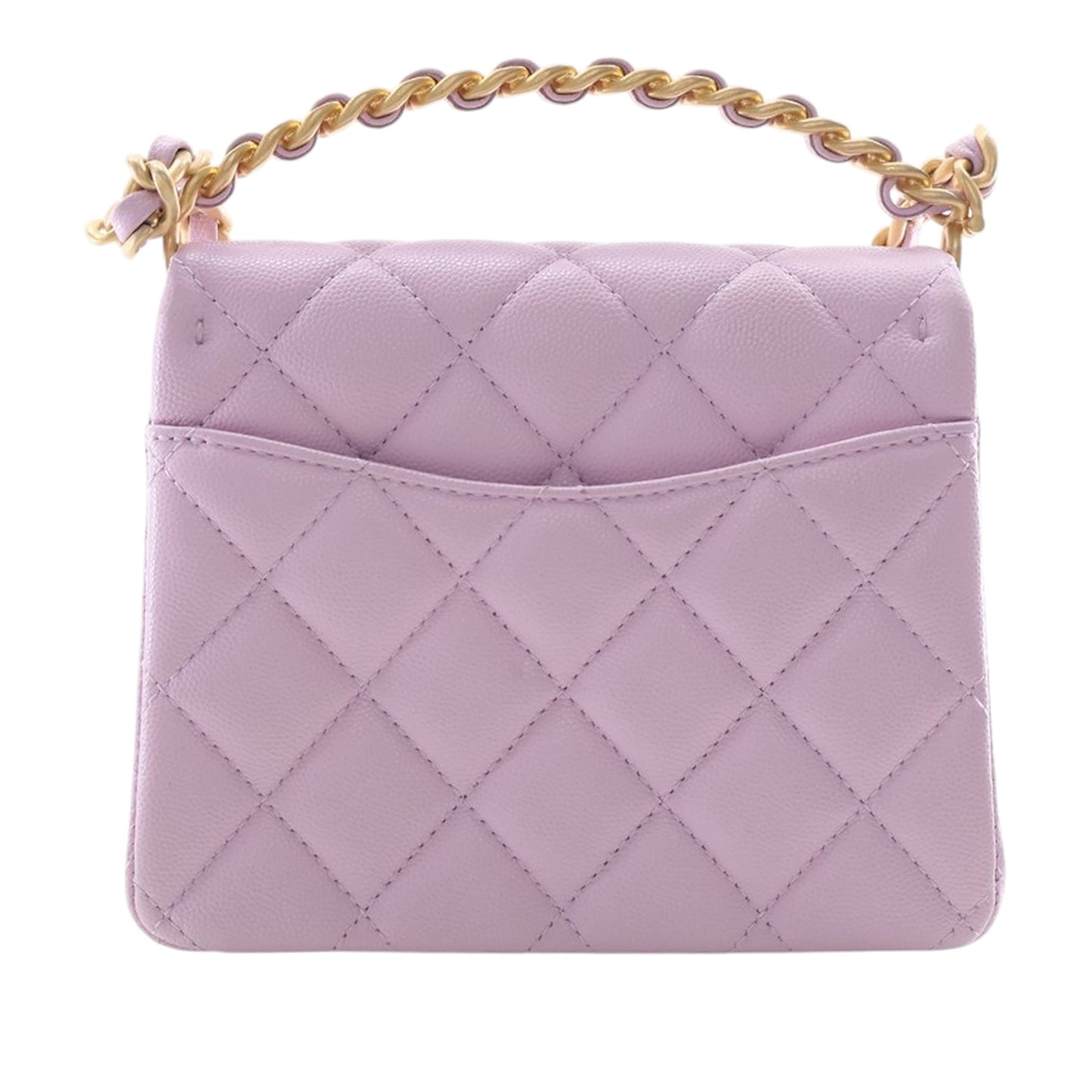 Chanel Mini Quilted Caviar 31 Rue Cambon Top Handle Bag
