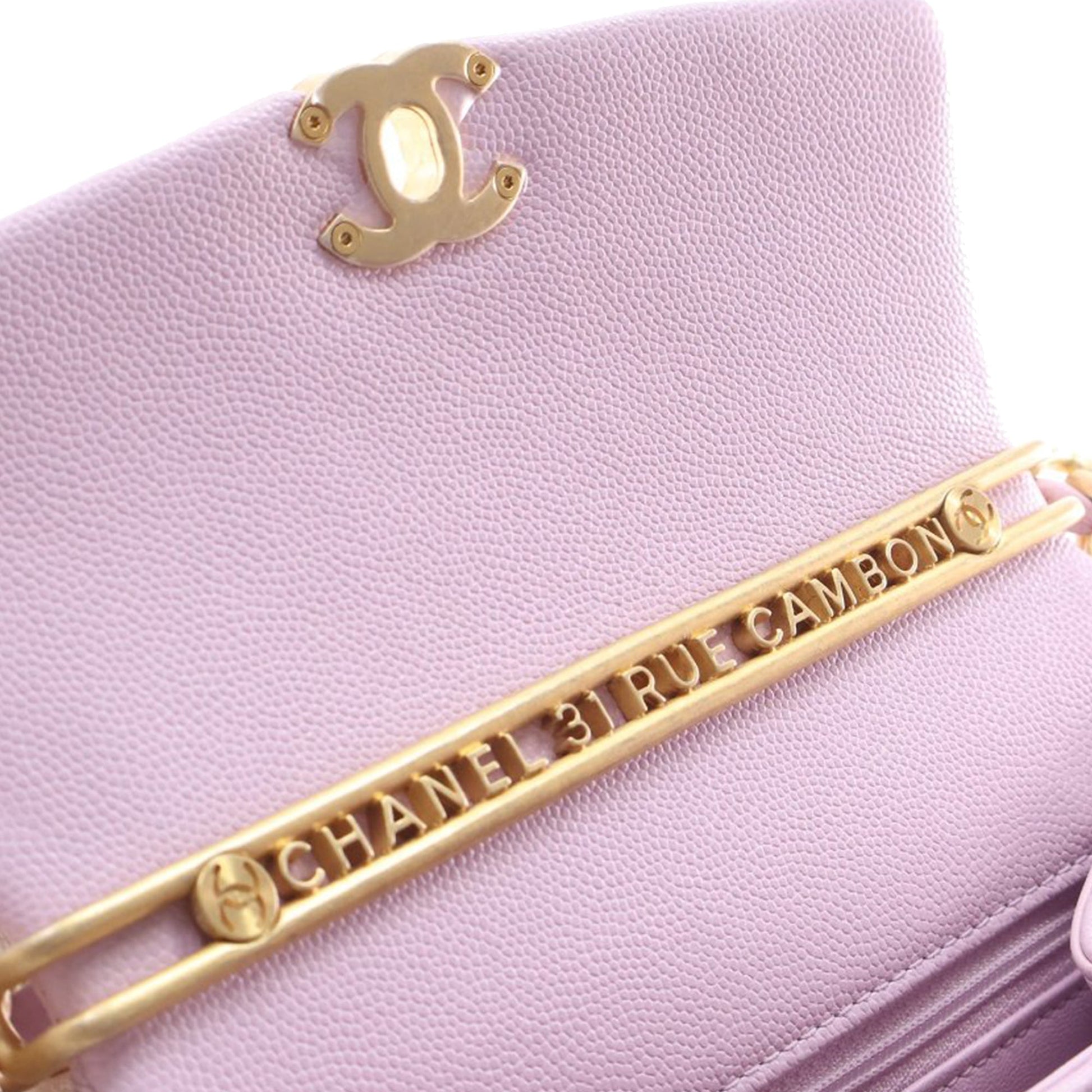 Chanel Mini Quilted Caviar 31 Rue Cambon Top Handle Bag