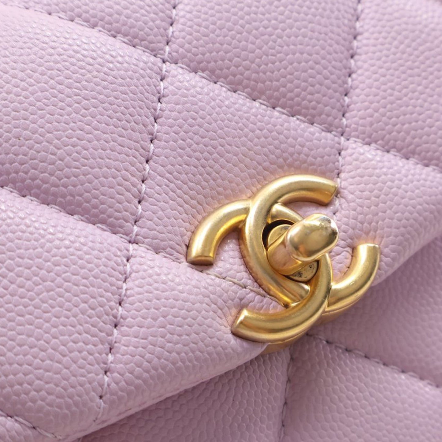 Chanel Mini Quilted Caviar 31 Rue Cambon Top Handle Bag