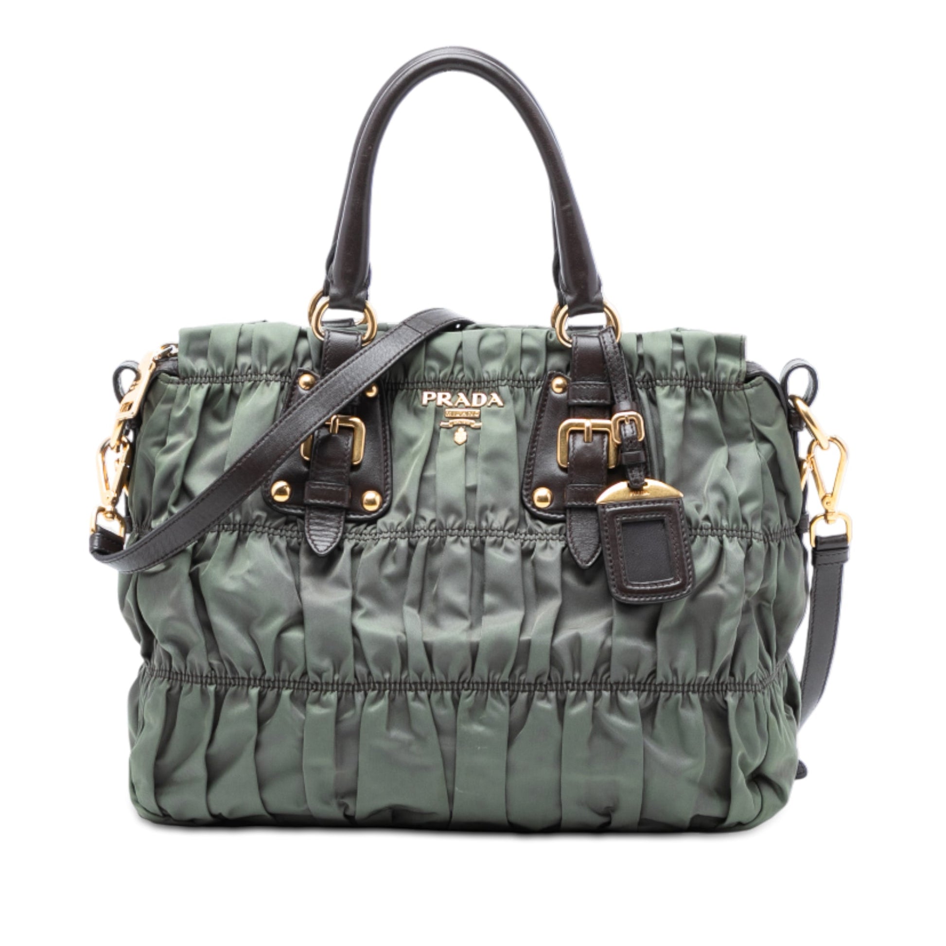 Prada Tessuto Gaufre Satchel