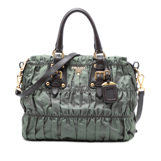 Prada Tessuto Gaufre Satchel