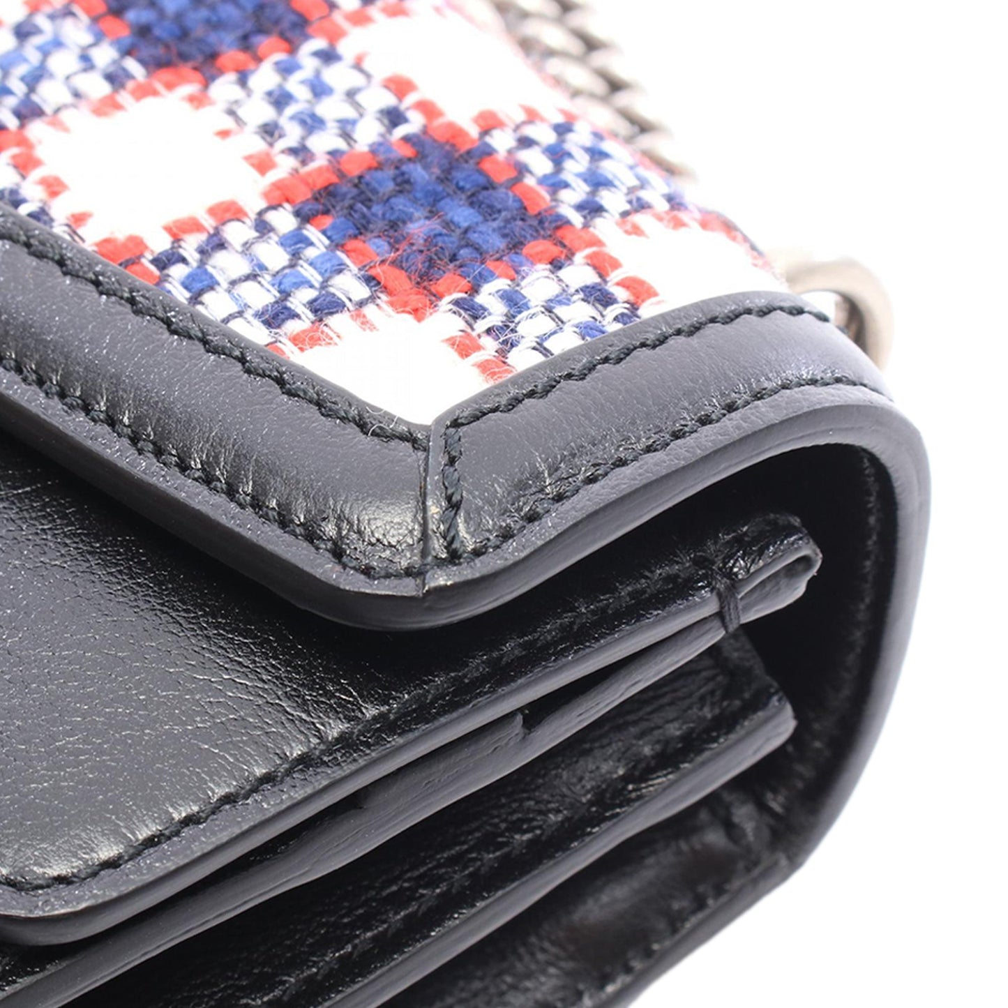Gucci Medium Tweed Check Dionysus Shoulder Bag