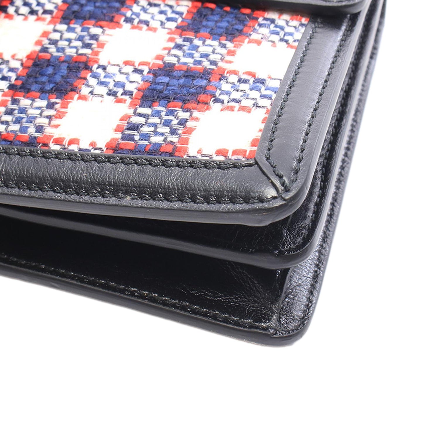 Gucci Medium Tweed Check Dionysus Shoulder Bag