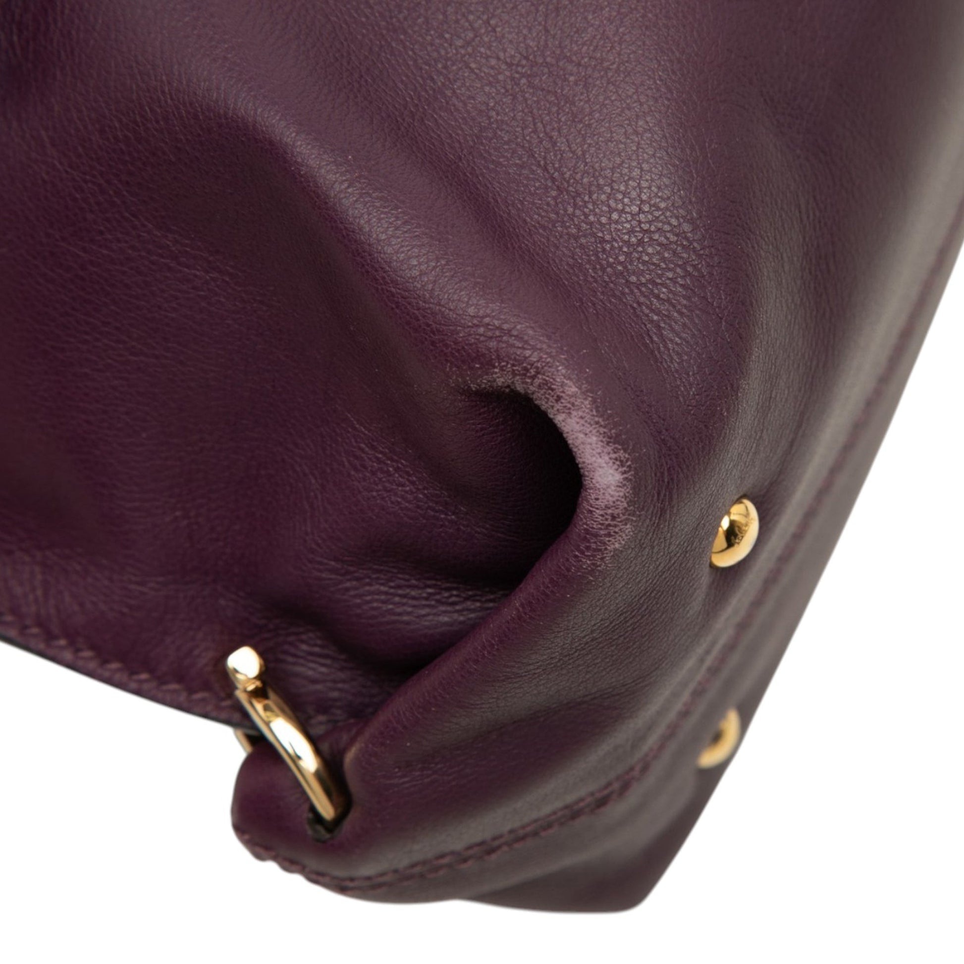 Ferragamo Small Leather Gancini Sofia Satchel