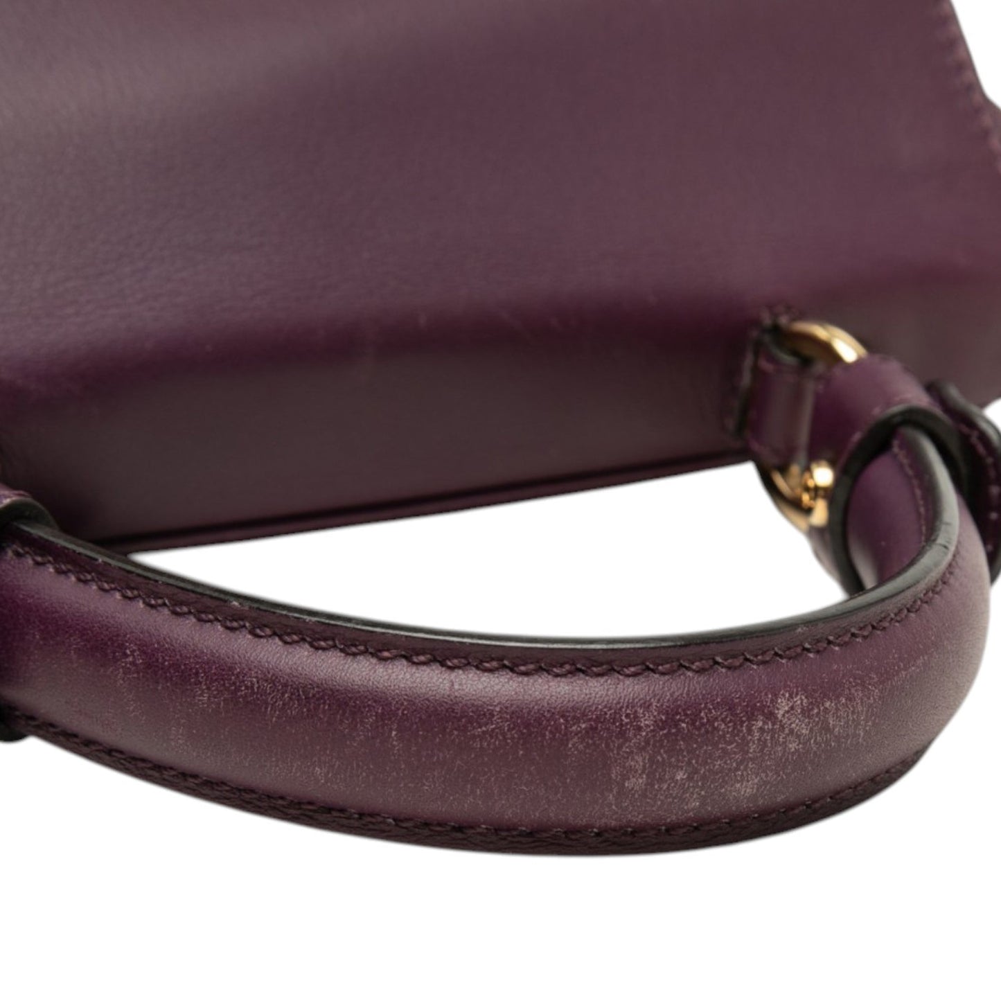 Ferragamo Small Leather Gancini Sofia Satchel