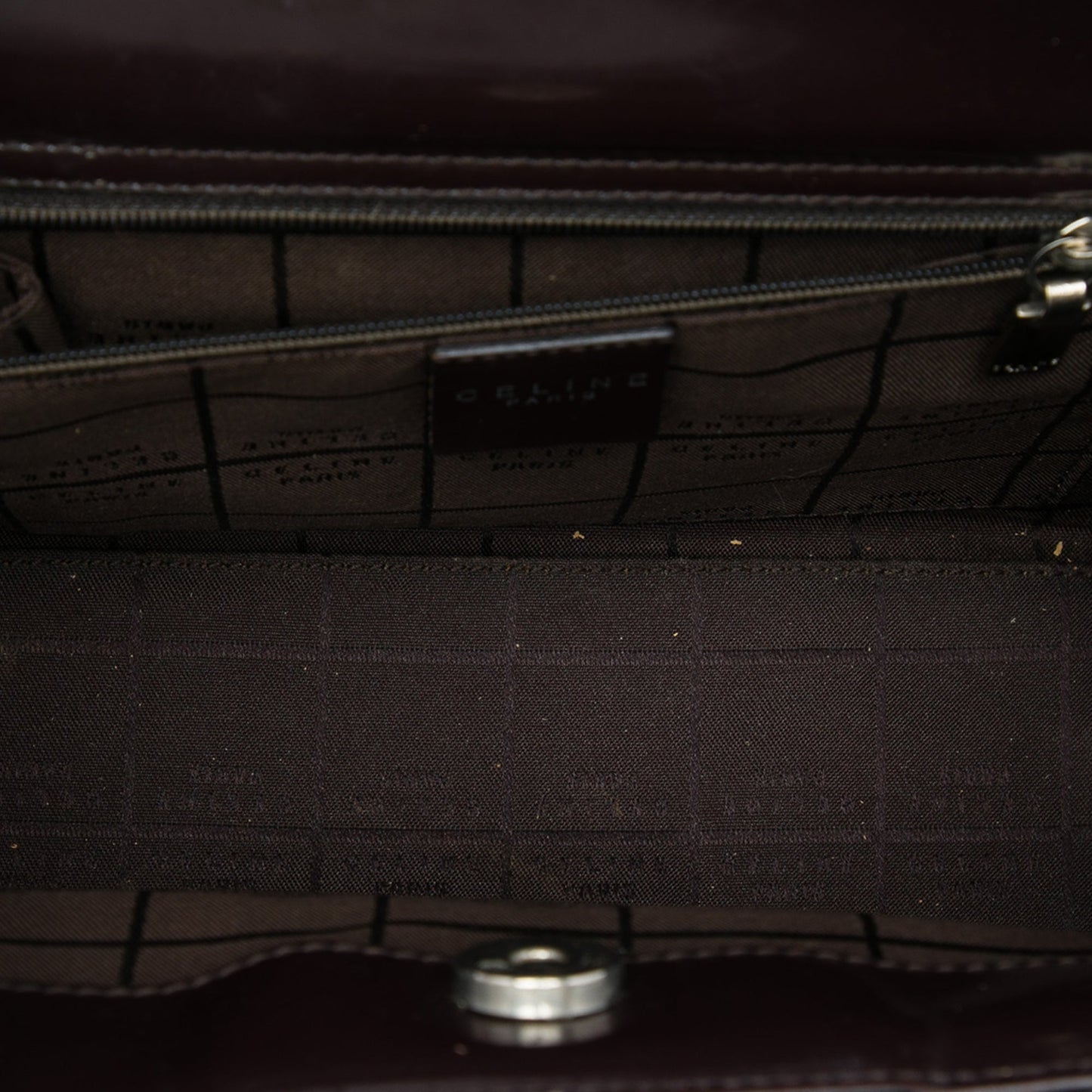 Celine C Macadam Pony Hair Top Handle Bag